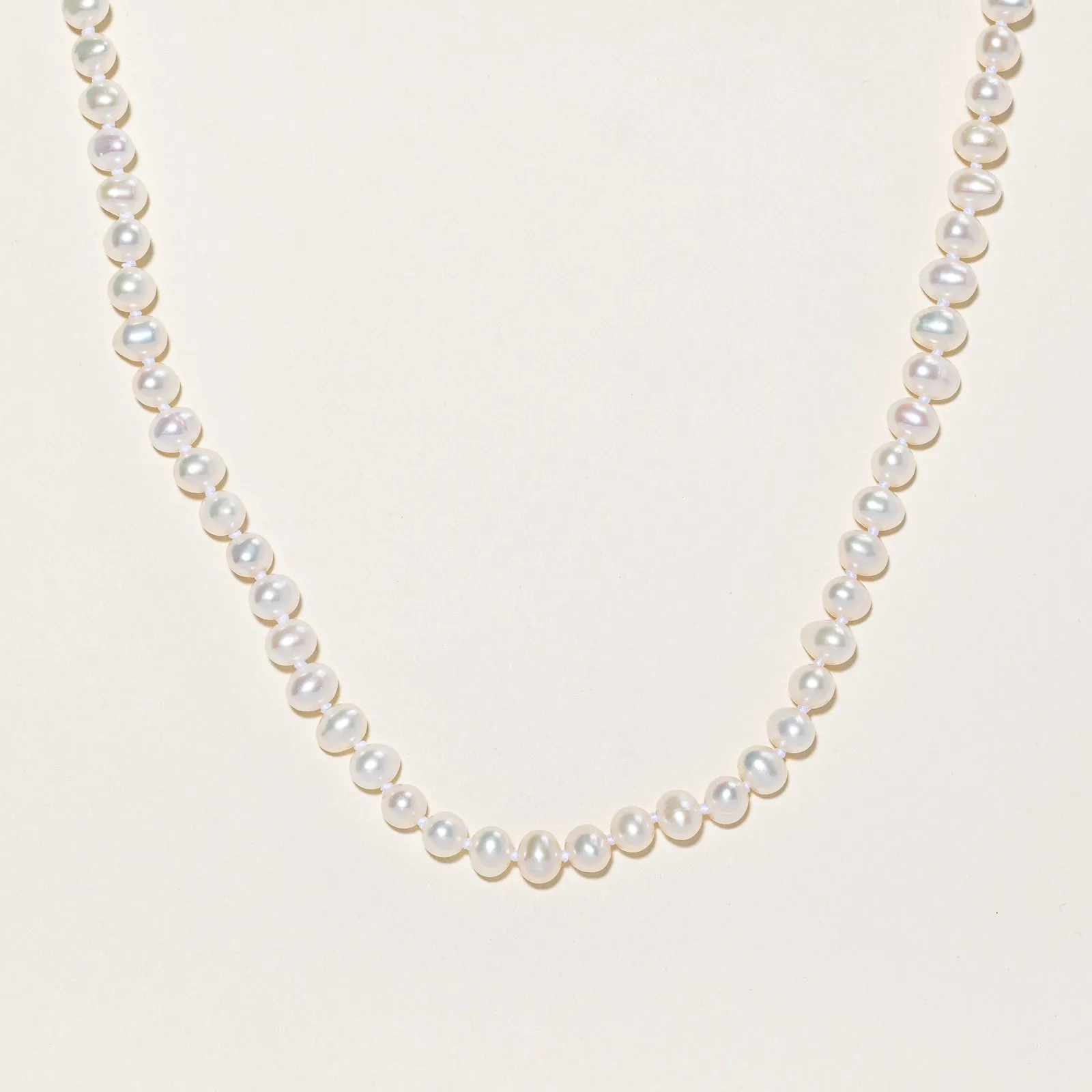 '100 Ways' Panache Pearl Necklace | 18" | Smart Casual Luxury Detail