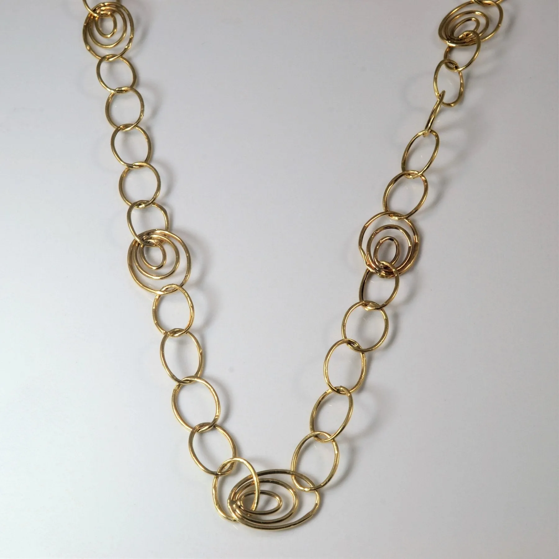 10k Layered Fancy Chain | 46" | Stunning Style