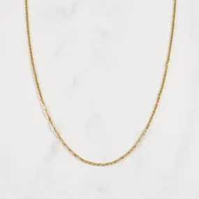 Cool Layer 10k Yellow Gold Chain | 19" |