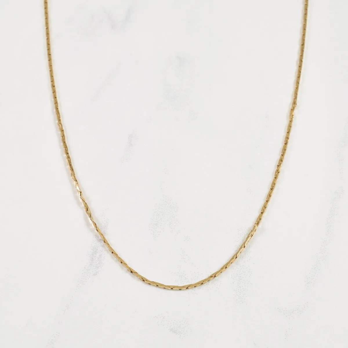 Cool Layer 10k Yellow Gold Chain | 19" |