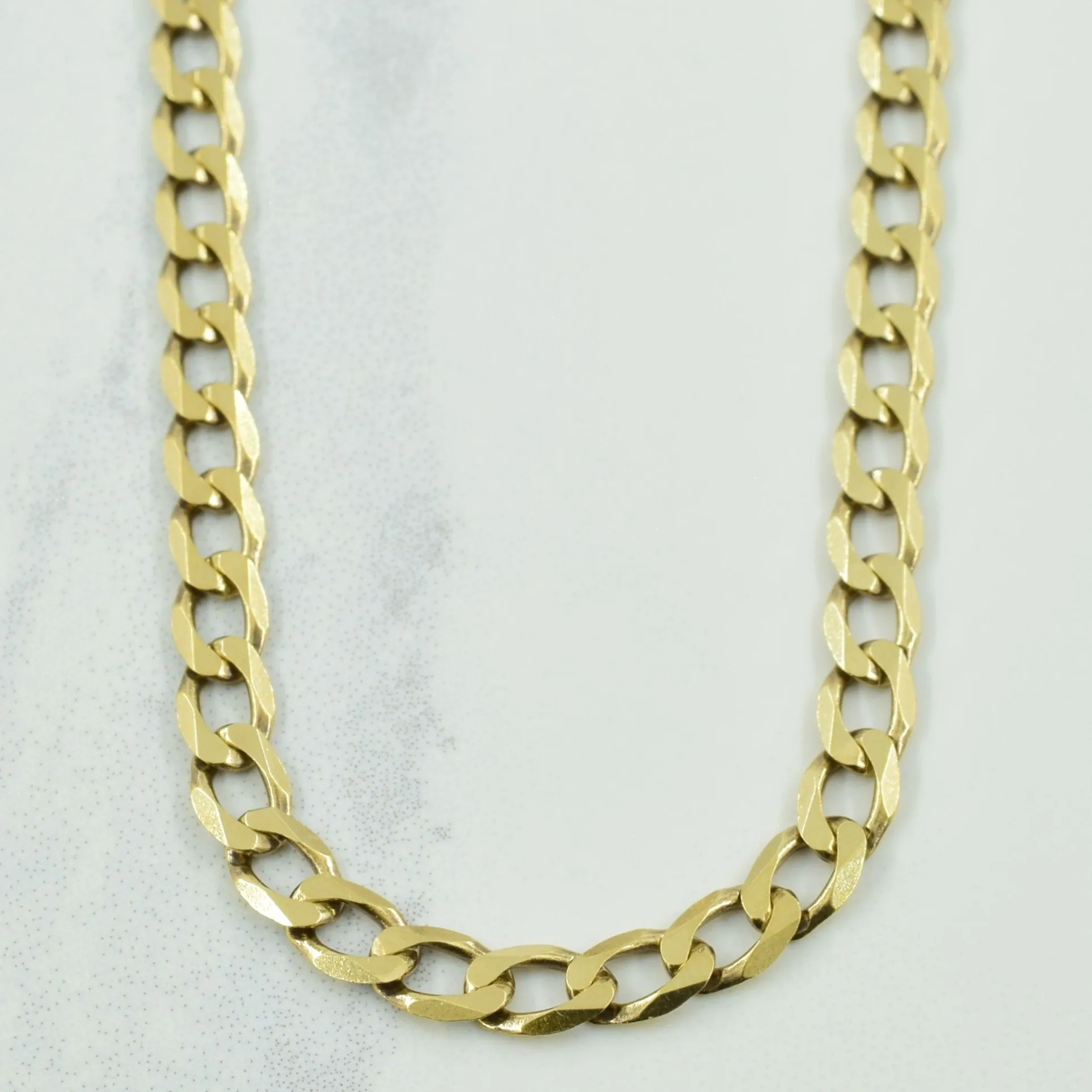 Formal Set 10k Yellow Gold Cuban Link Chain | 20" |