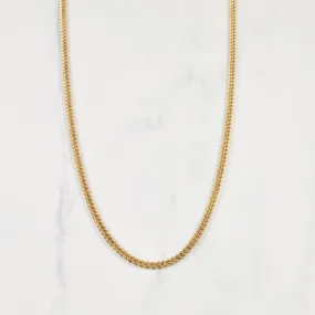 10k Yellow Gold Curb Chain | 20" | Artful Accent Layering Choice