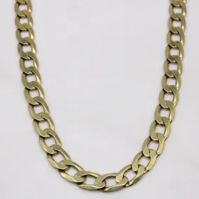 Day To Night 10k Yellow Gold Curb Link Chain | 20" |