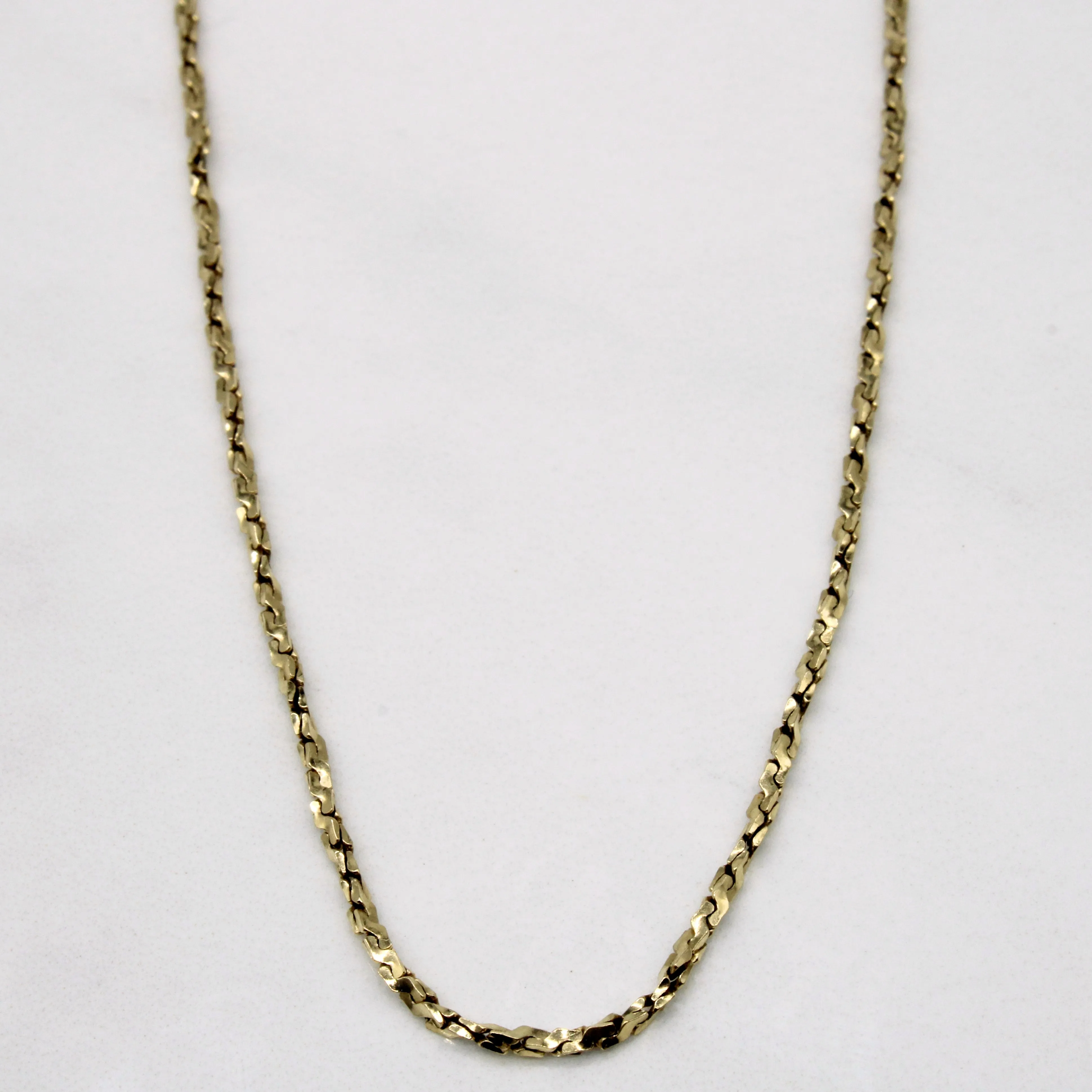 Bold Pop 10k Yellow Gold Necklace | 18" |