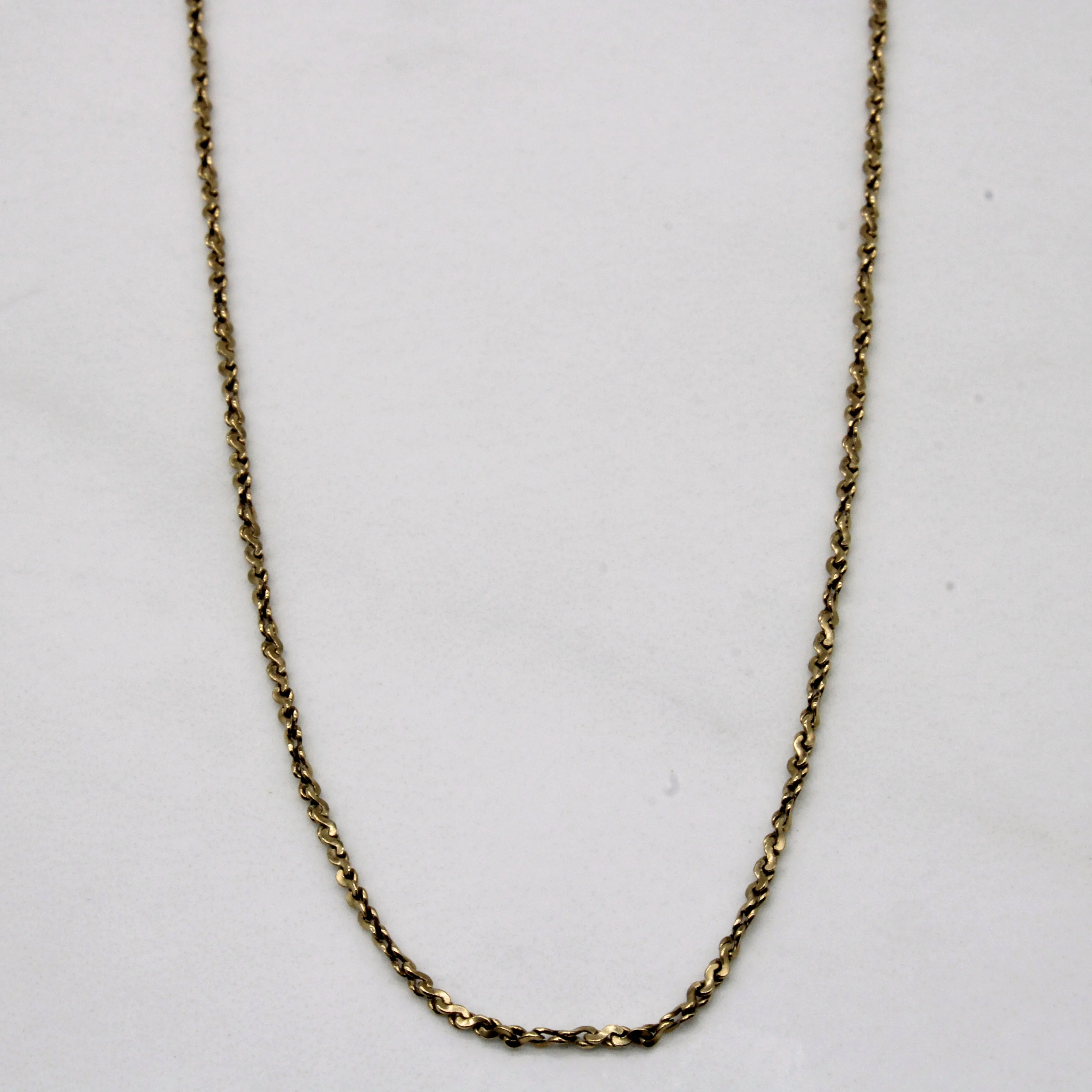 10k Yellow Gold Rope Chain | 16" | Essential Accessory