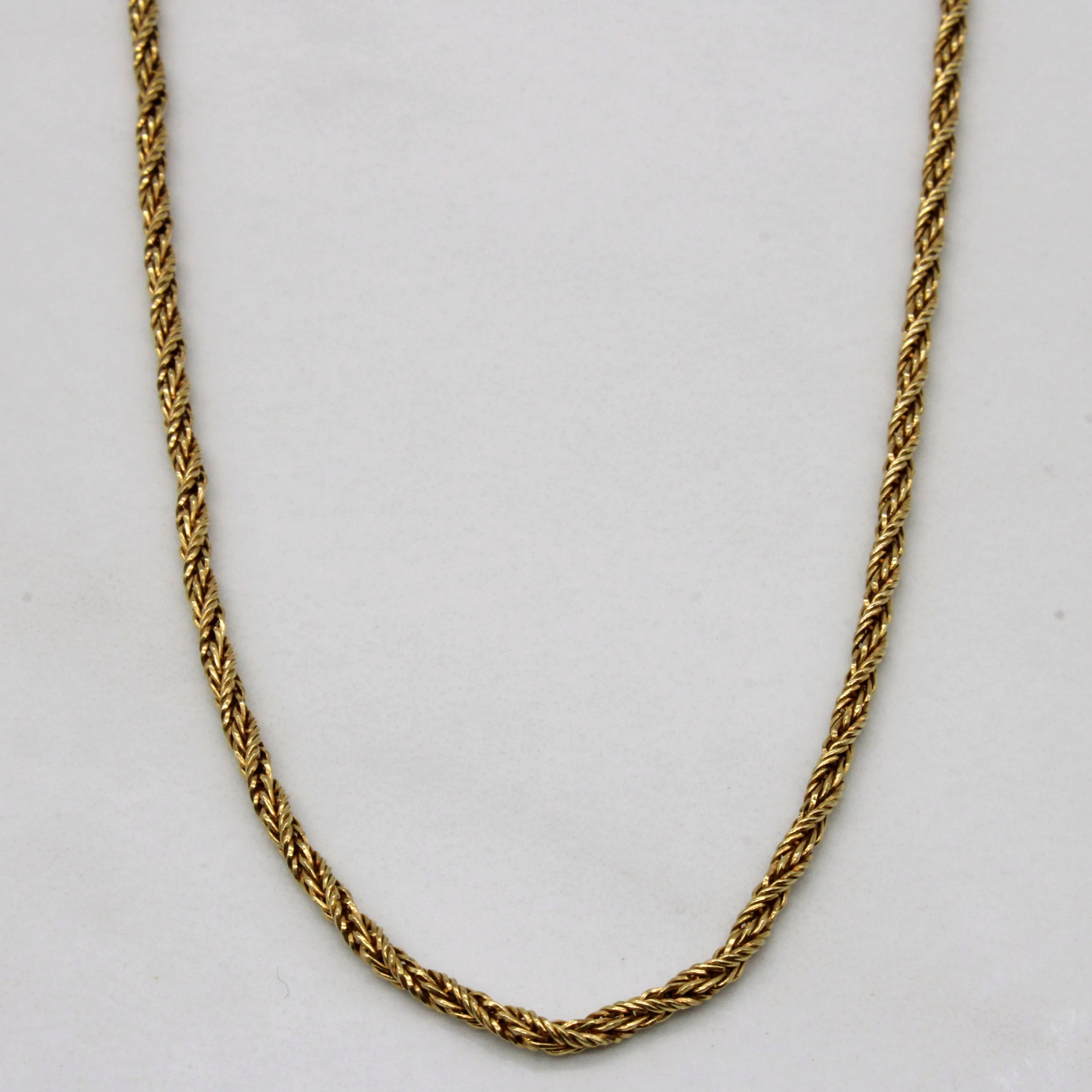 10k Yellow Gold Rope Chain | 24" | Trendy Outfit