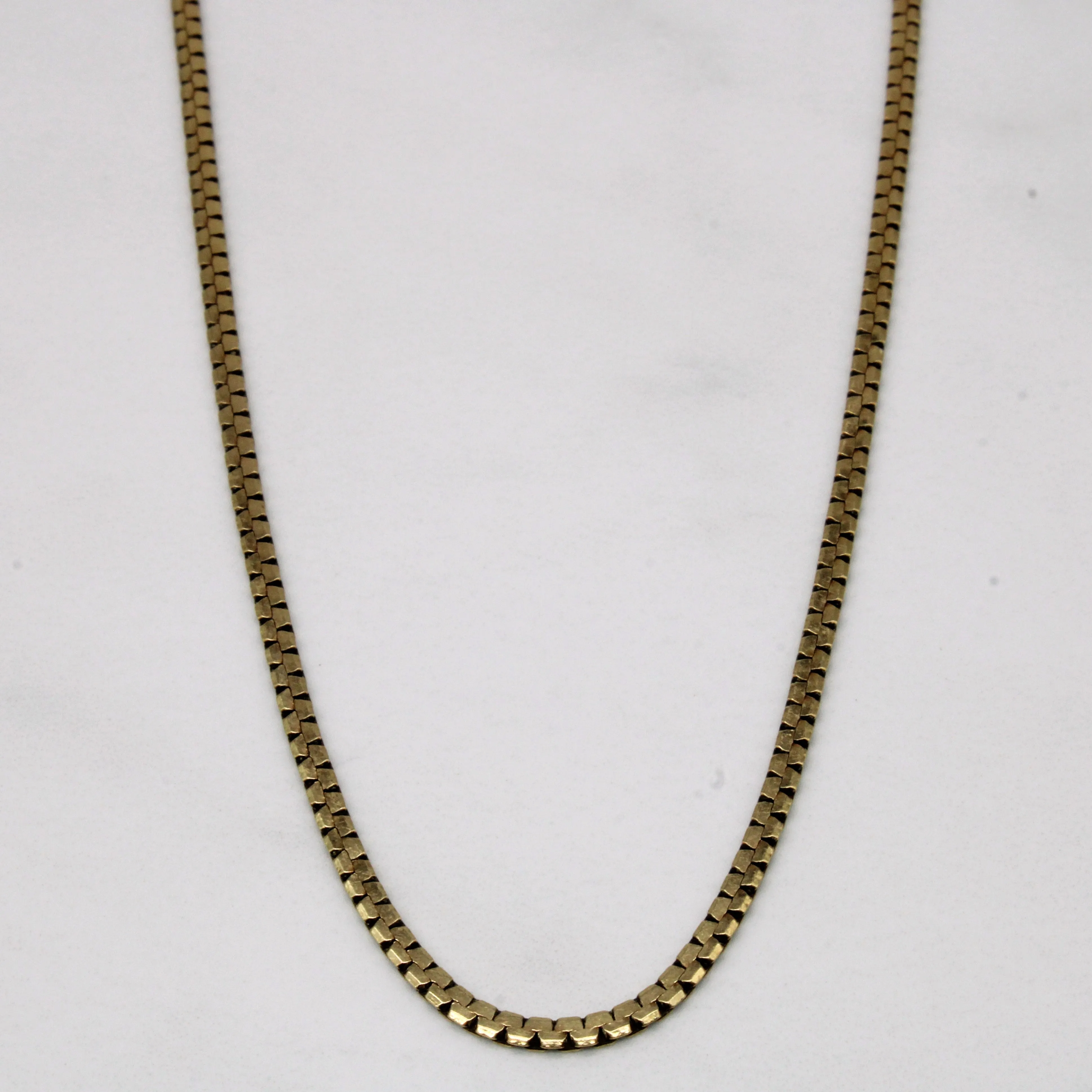 10k Yellow Gold S Link Chain | 19" | Boho Mood Evening Feature