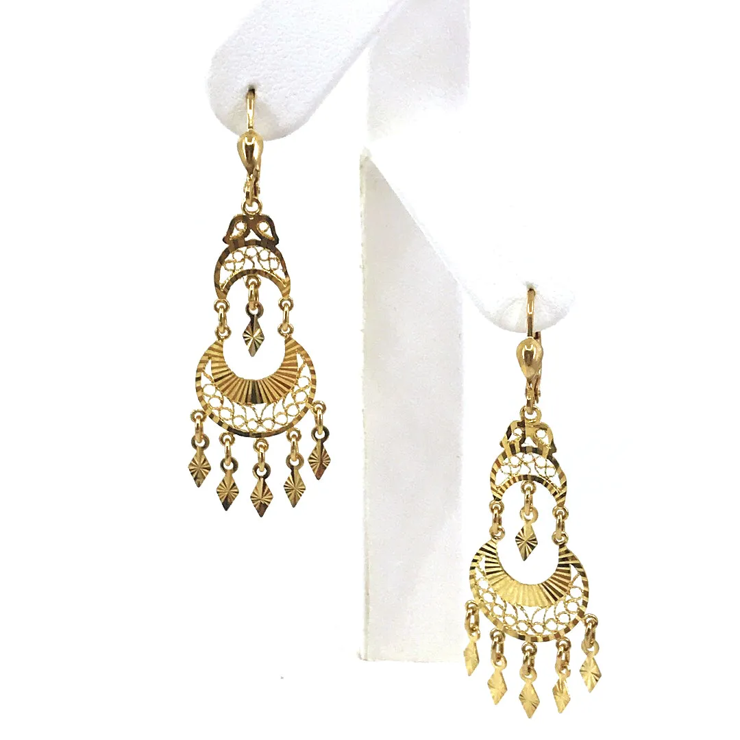 Premium Appearance 14K Gold Earrings