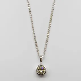 14k White Gold Diamond Necklace | 0.85 ct VVS2-VS1 I/J | 18" Unique Accessories