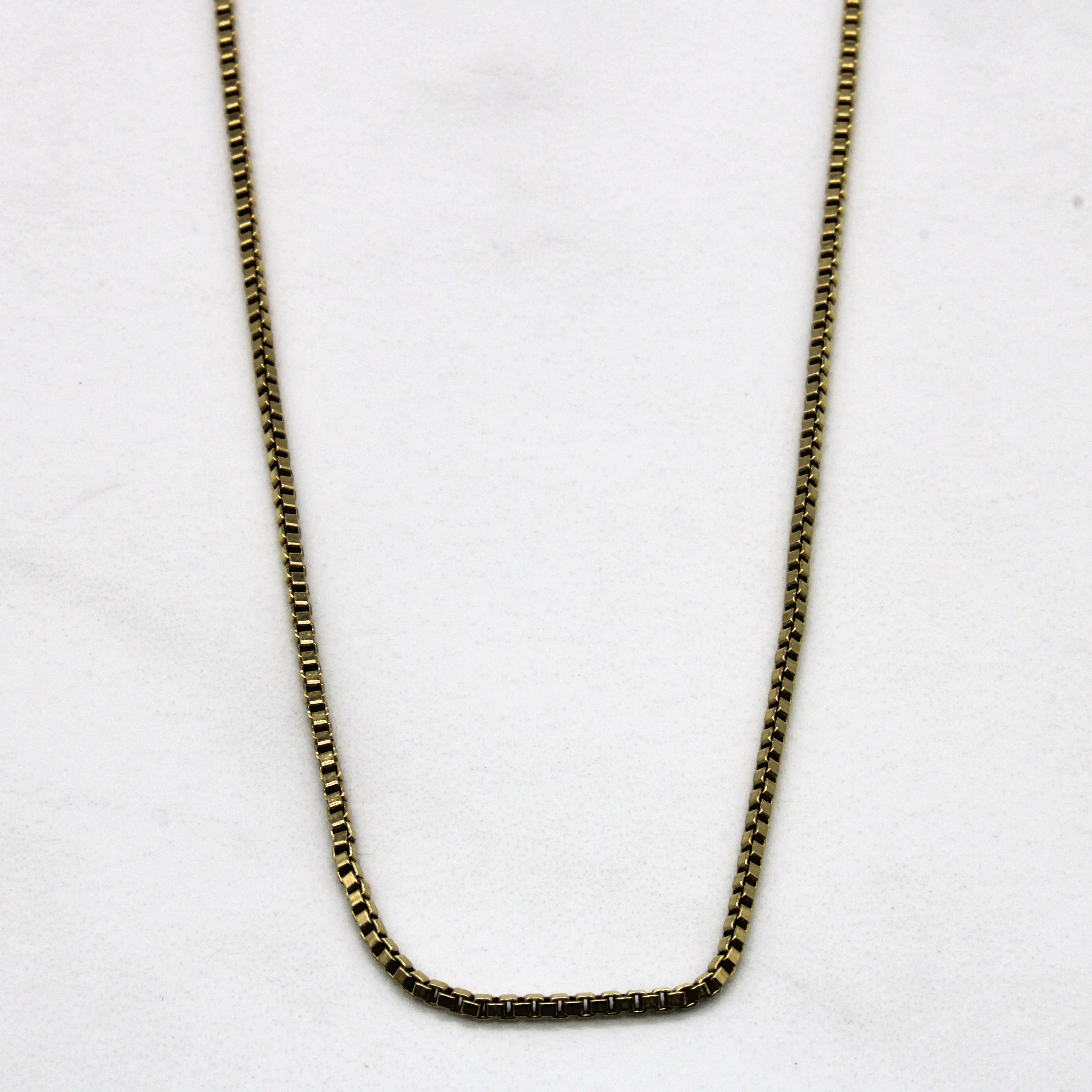Creative Twist 14k Yellow Gold Box Chain | 24" |