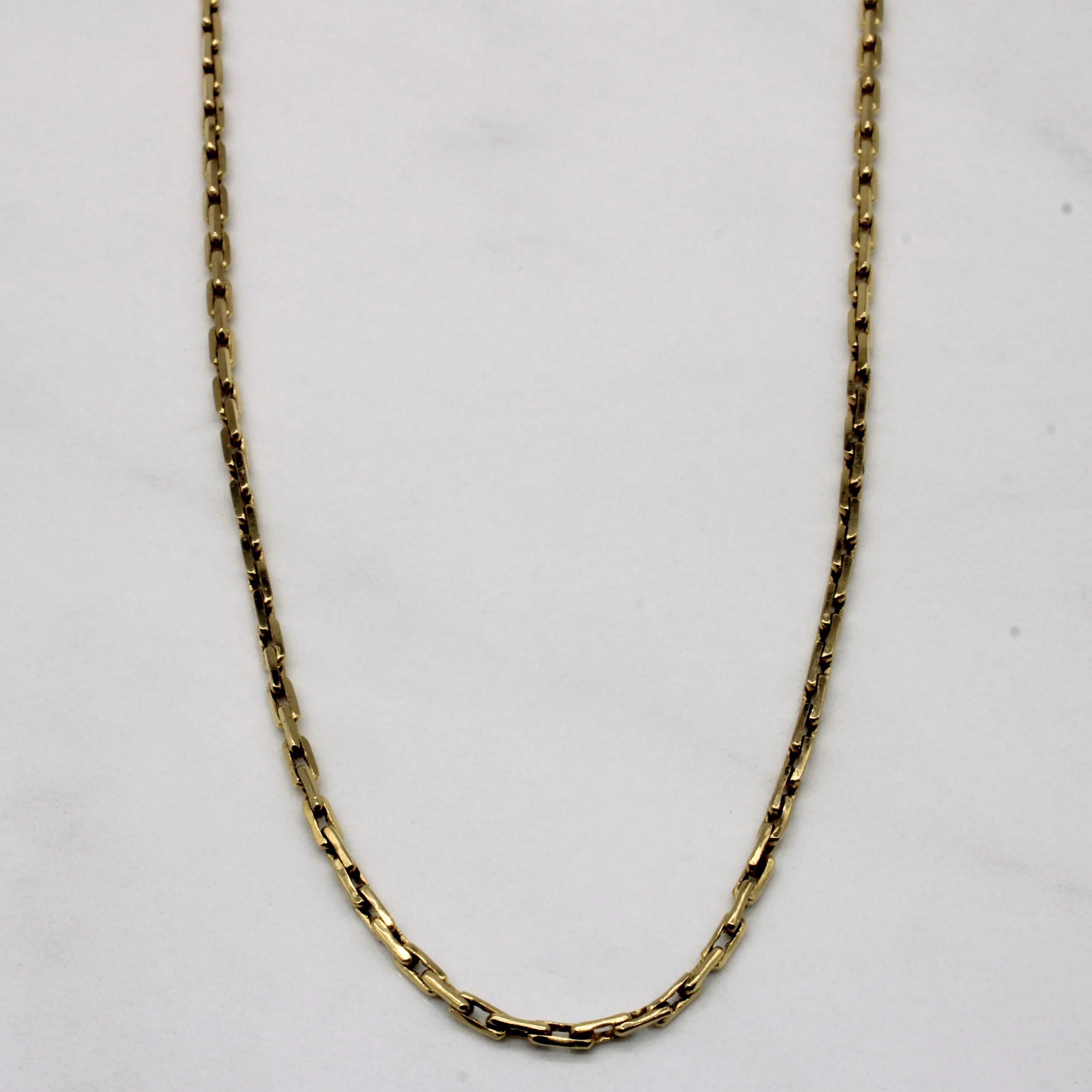 14k Yellow Gold Chain | 24" | youth appeal