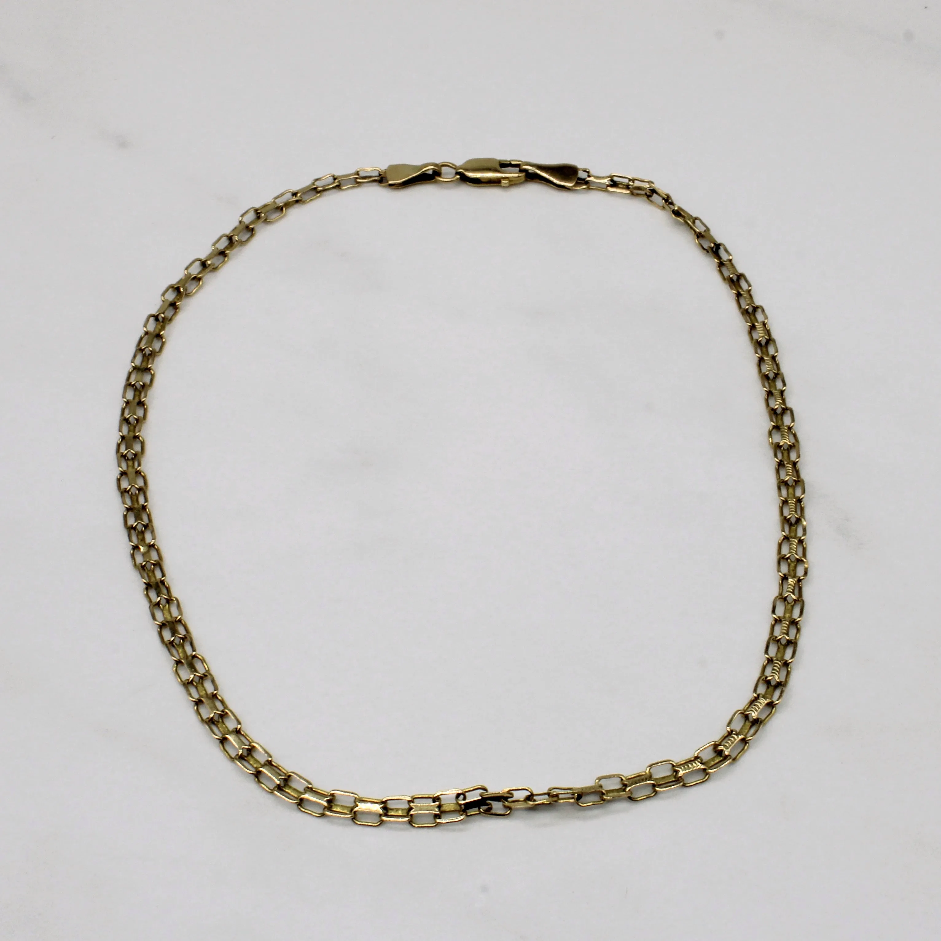 Subtle Vibe Radiant Piece 14k Yellow Gold Choker | 12" |