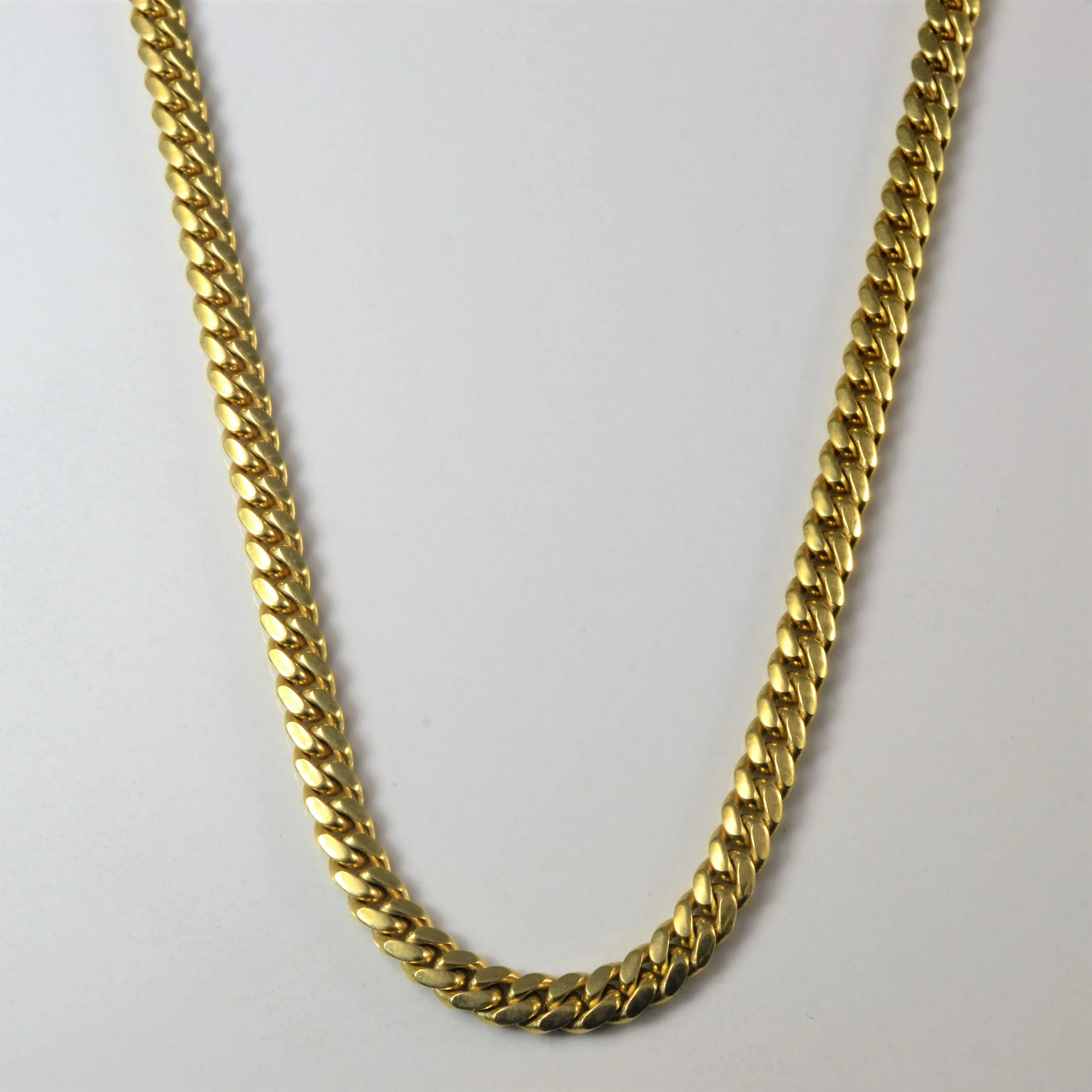 Soft Materials 14k Yellow Gold Curb Chain | 30" |