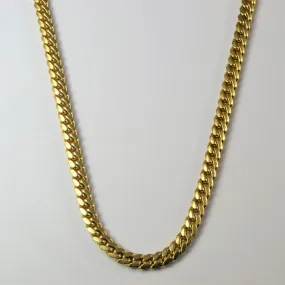 Soft Materials 14k Yellow Gold Curb Chain | 30" |