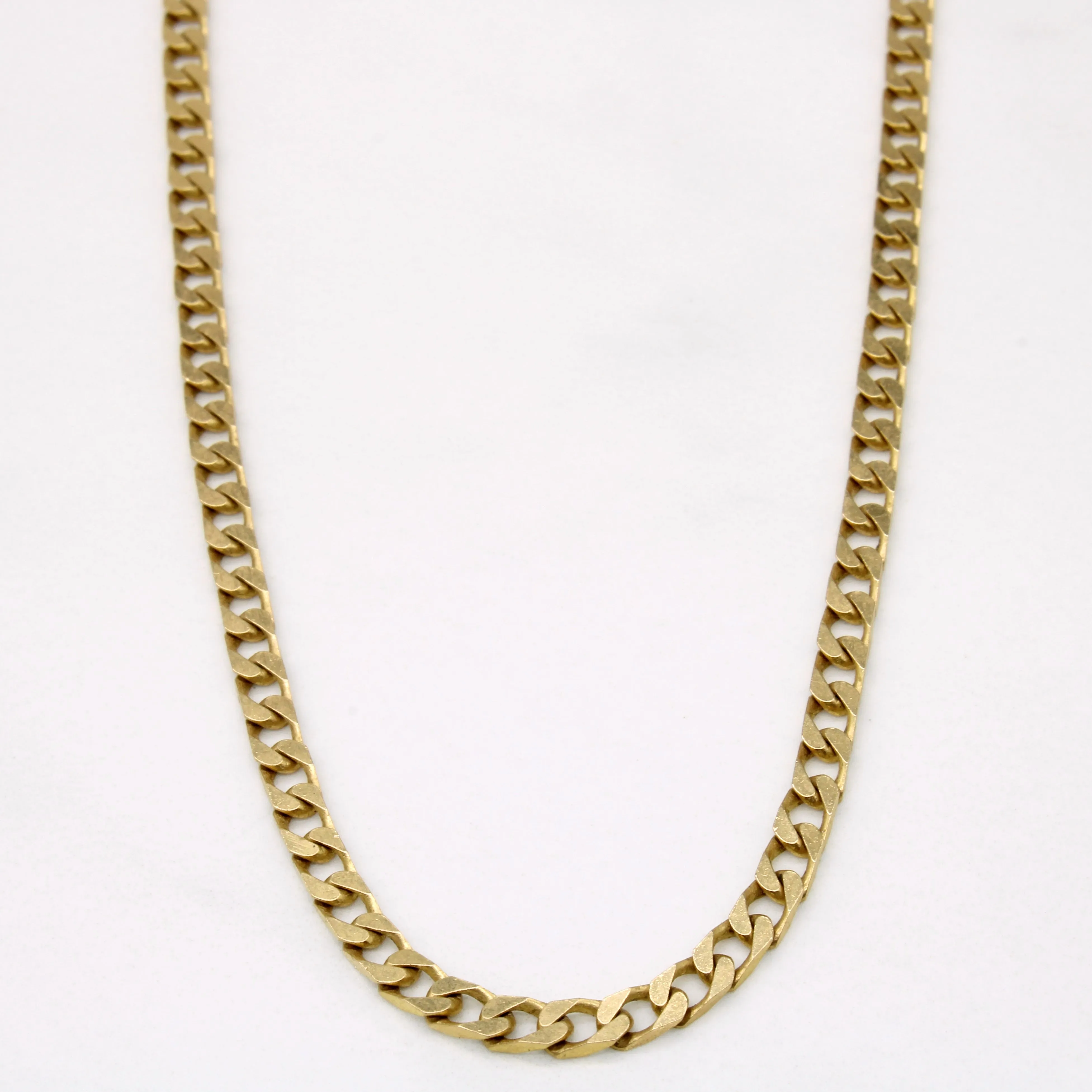 Balanced Highlight 14k Yellow Gold Curb Link Chain | 20" |