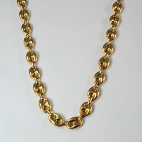 14k Yellow Gold Gucci Link Chain | 22" | All Style Luxe Finish
