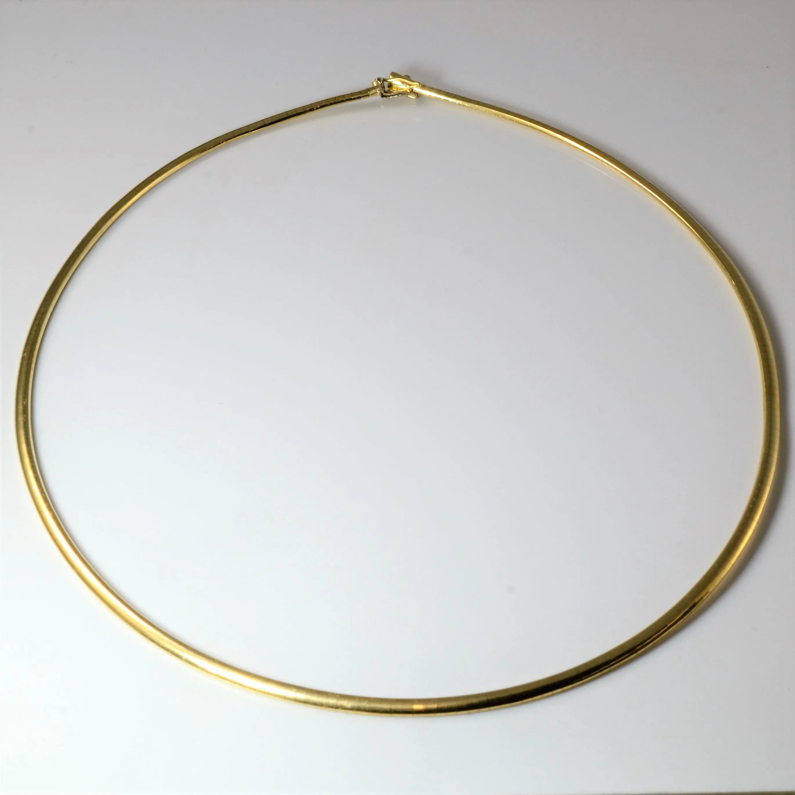 14k Yellow Gold Omega Chain | 19" | Boho Charm