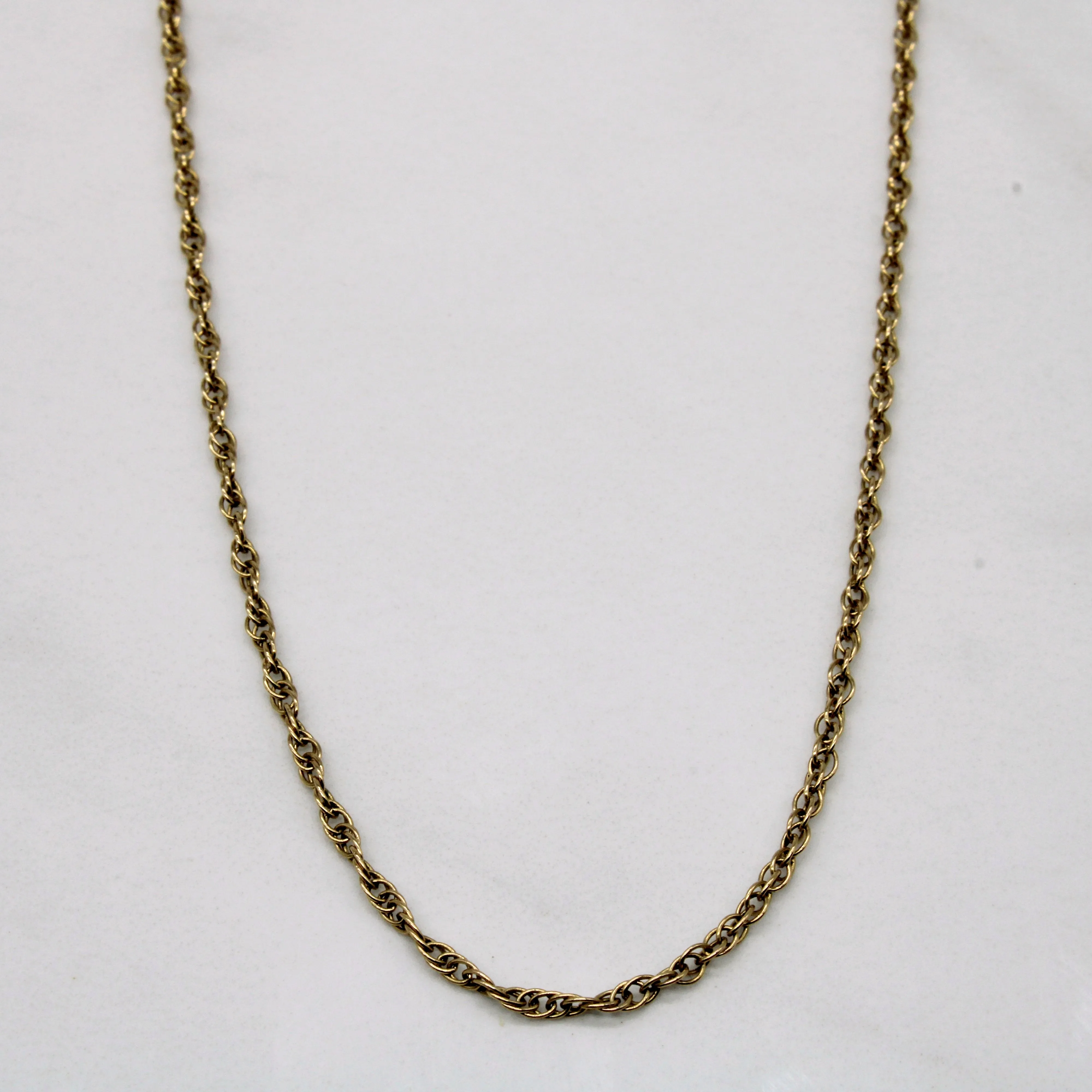 Bright Touch 14k Yellow Gold Prince of Wales Chain | 16" |