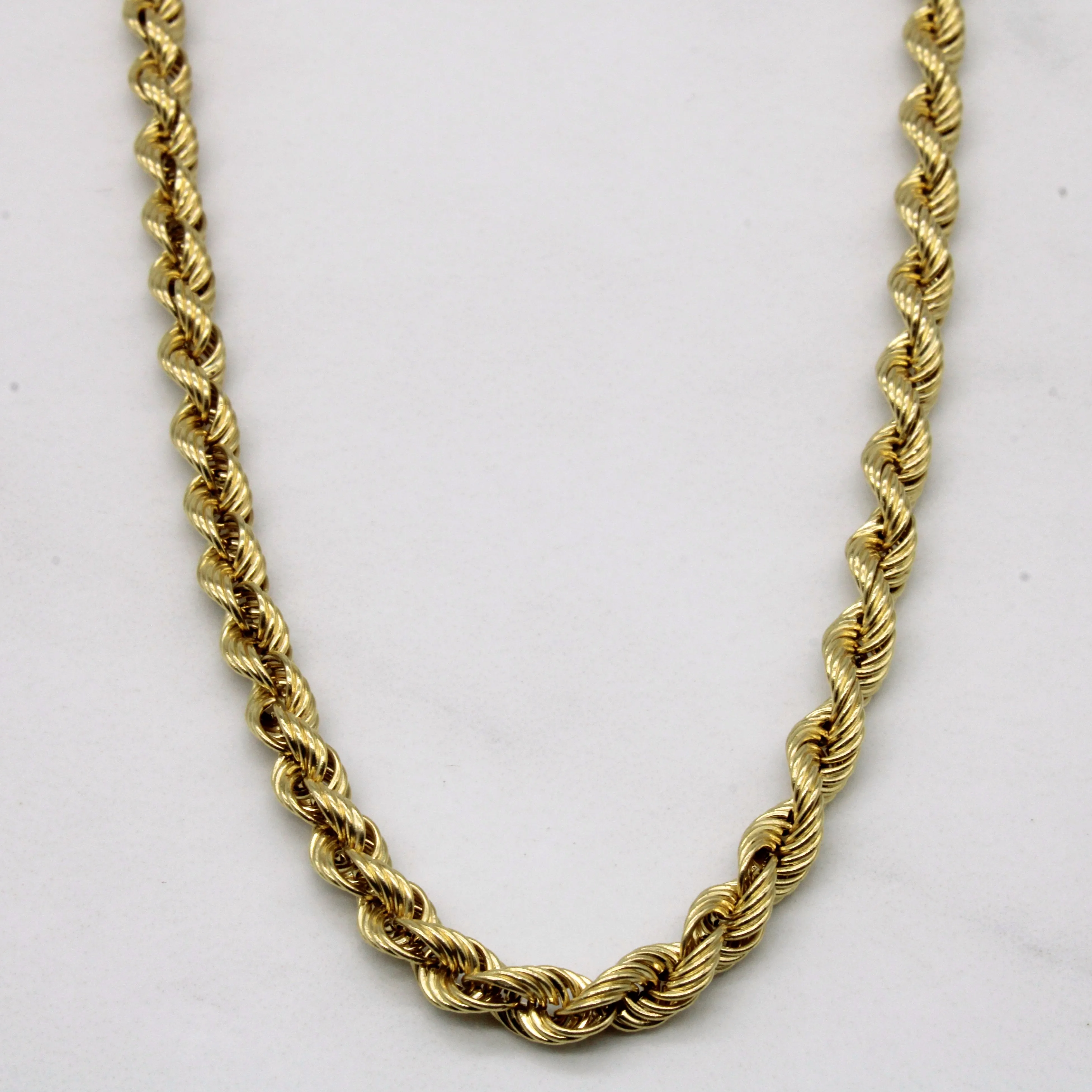 Personal Touch Pretty Touch 14k Yellow Gold Rope Chain | 20" |