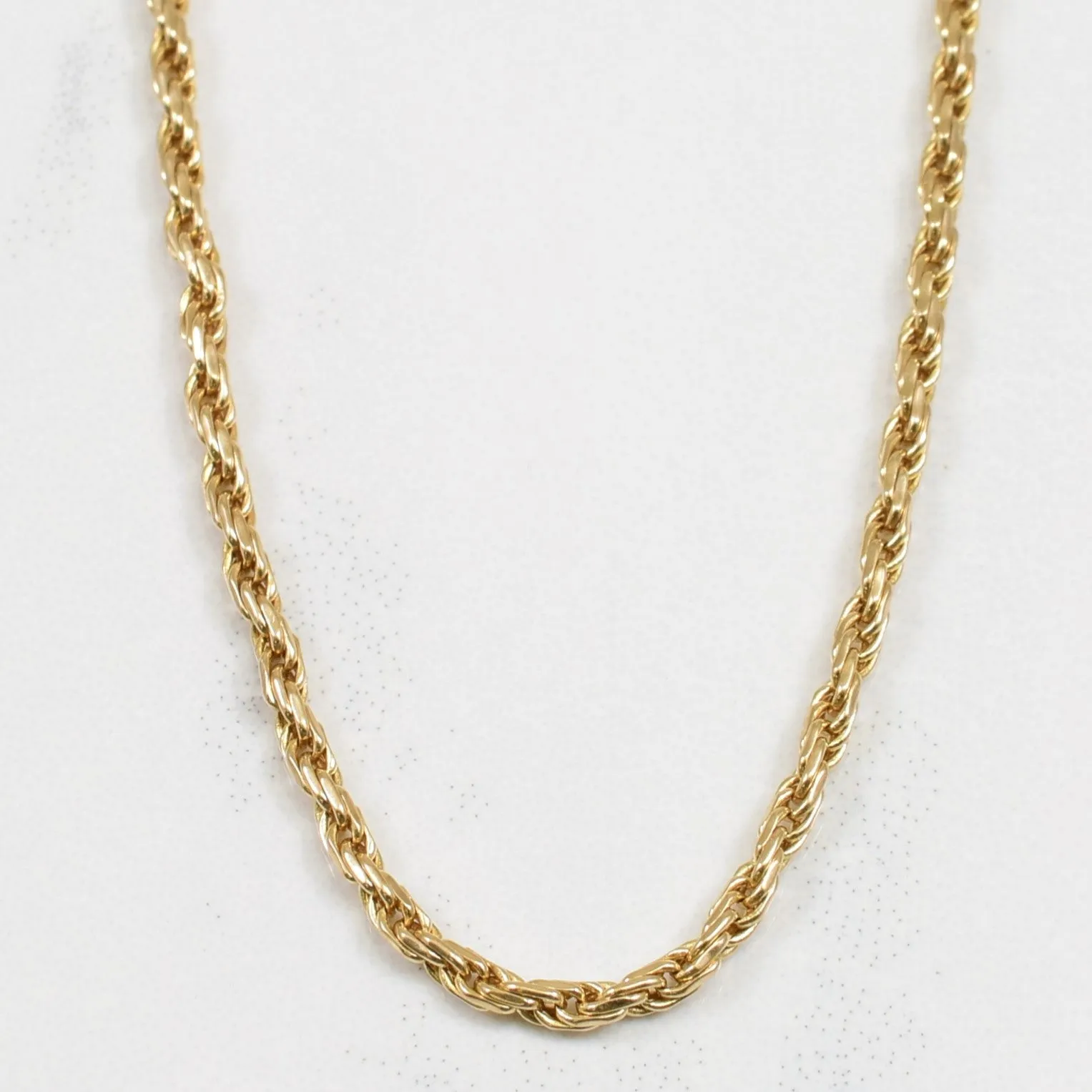 Opulent Edge 14k Yellow Gold Rope Chain | 32.50" |