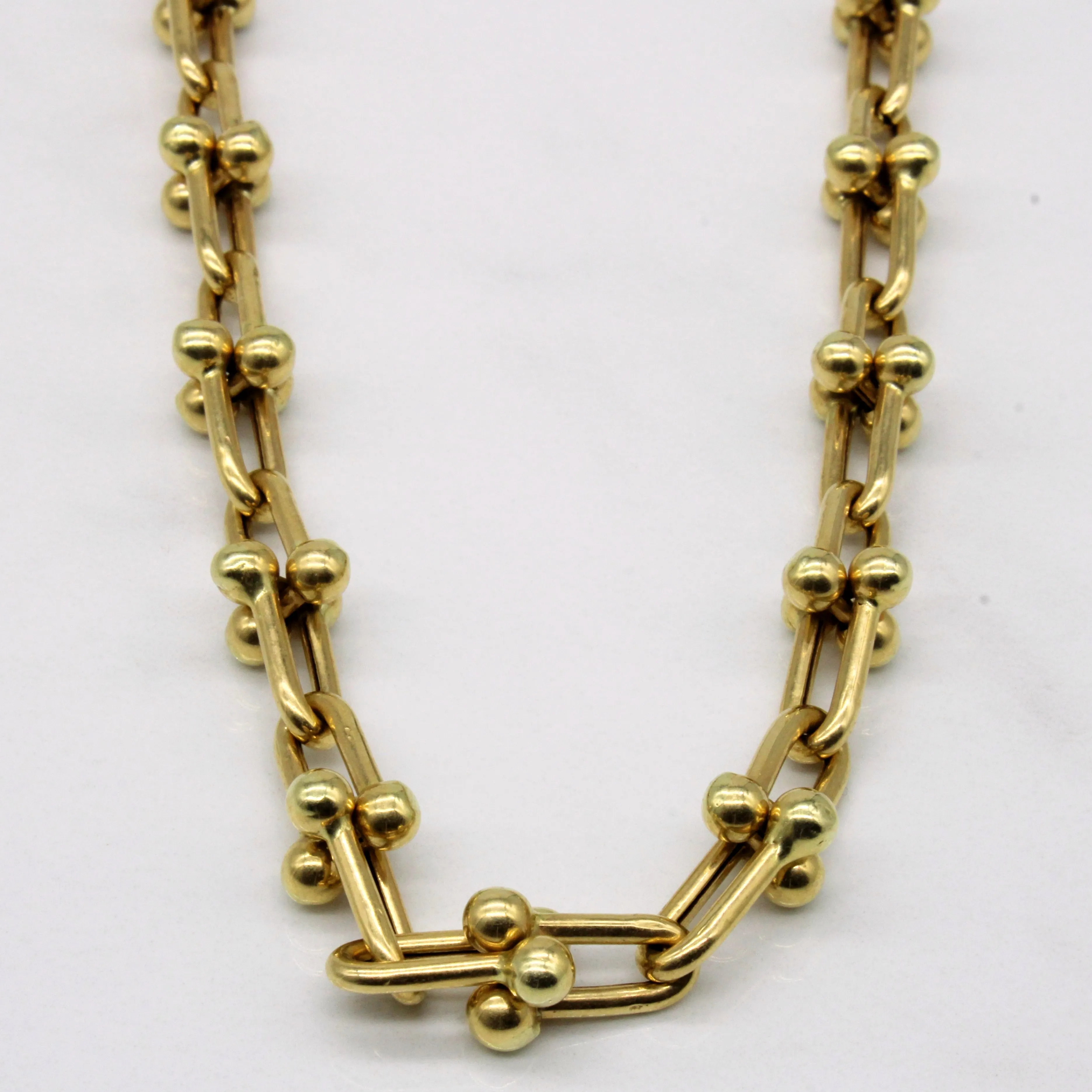 Vibrant Shine Look 18k Yellow Gold Chain | 18" |