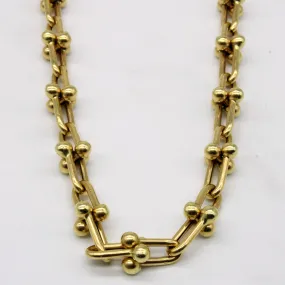 Vibrant Shine Look 18k Yellow Gold Chain | 18" |