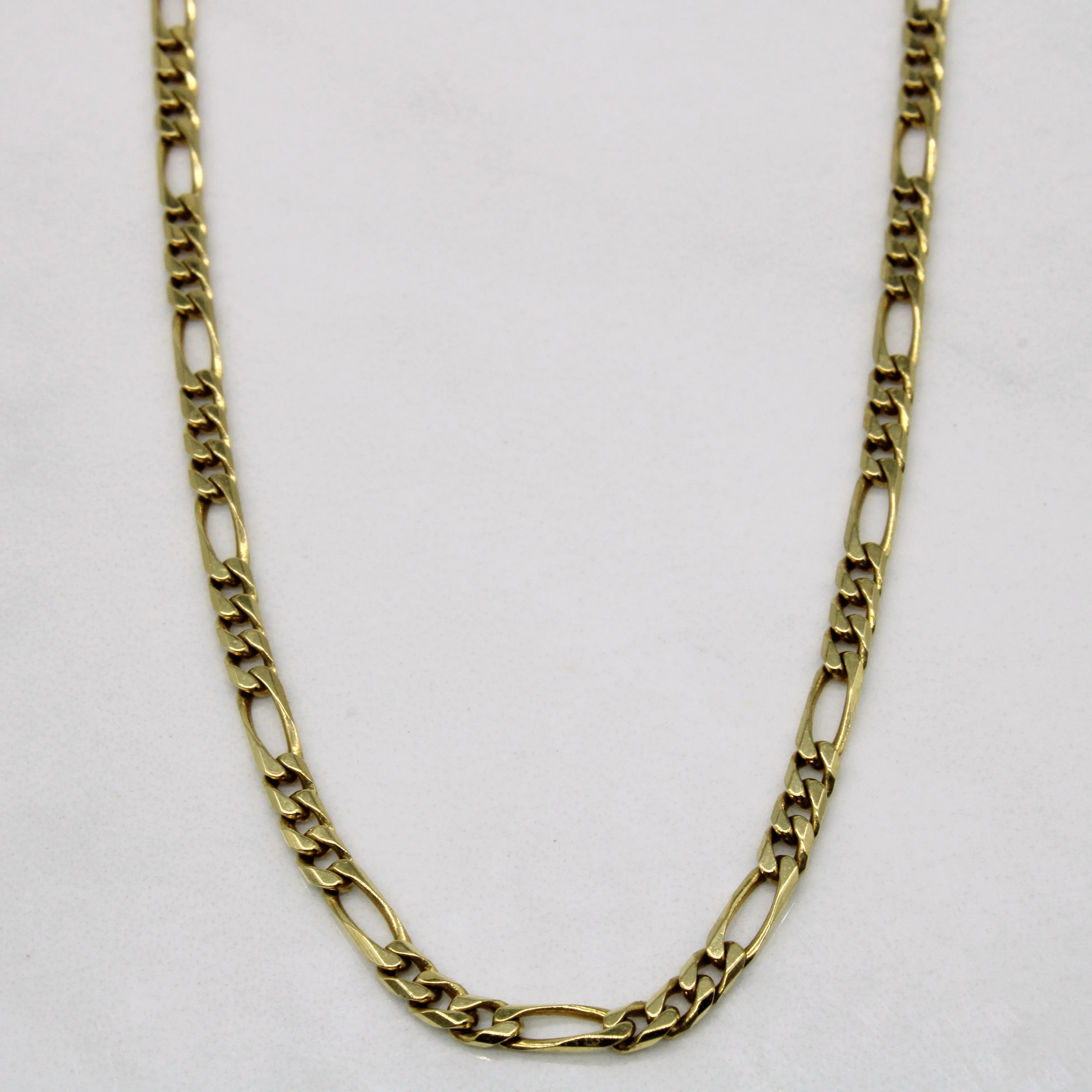 18k Yellow Gold Figarucci Chain | 18" | Pure Detail