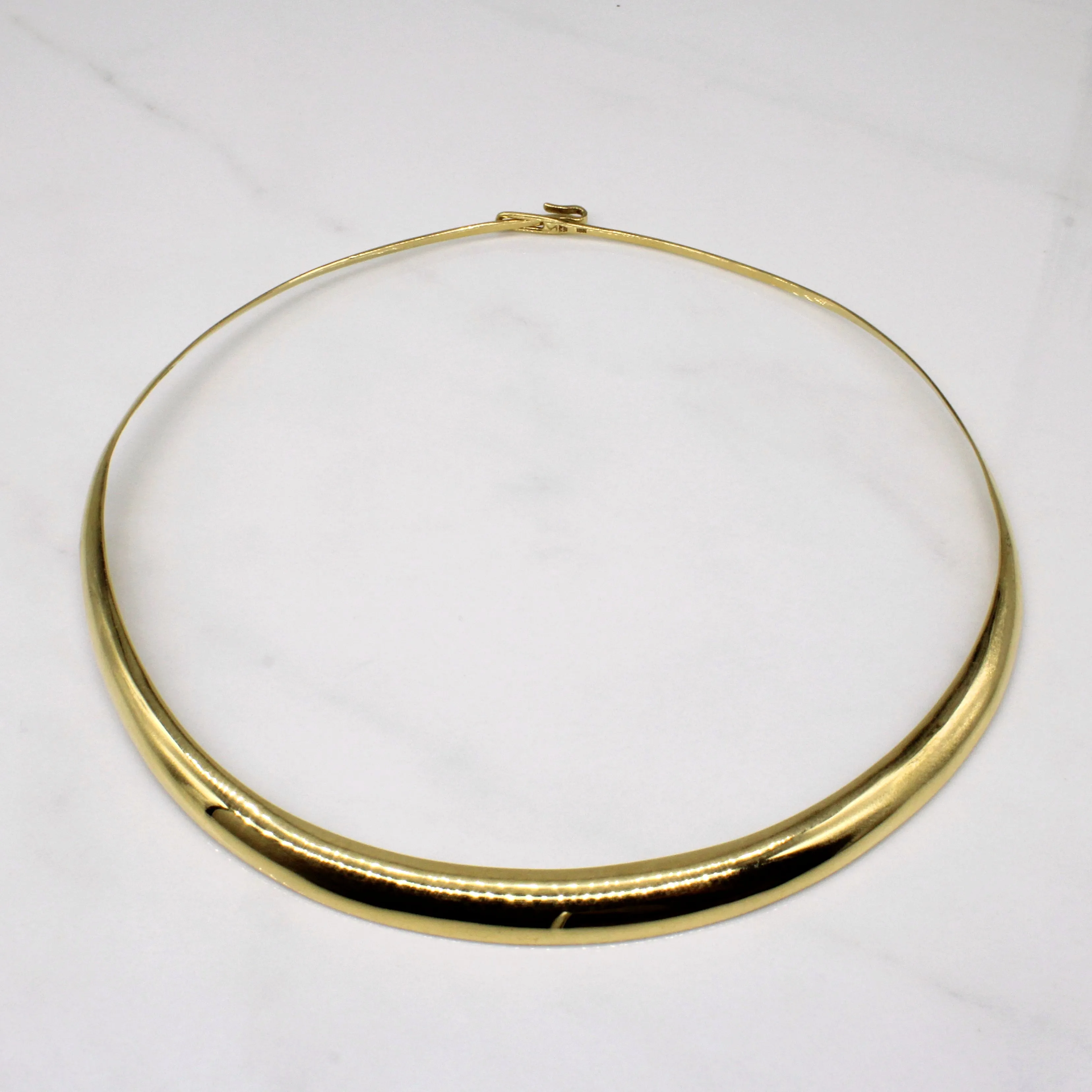 18k Yellow Gold Necklace | 16" | Cozy Mood Occasion Style