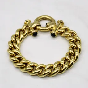 18k Yellow Gold Star Sapphire Bracelet | 5.00ctw | 8" | Light Feature Understated Elegance