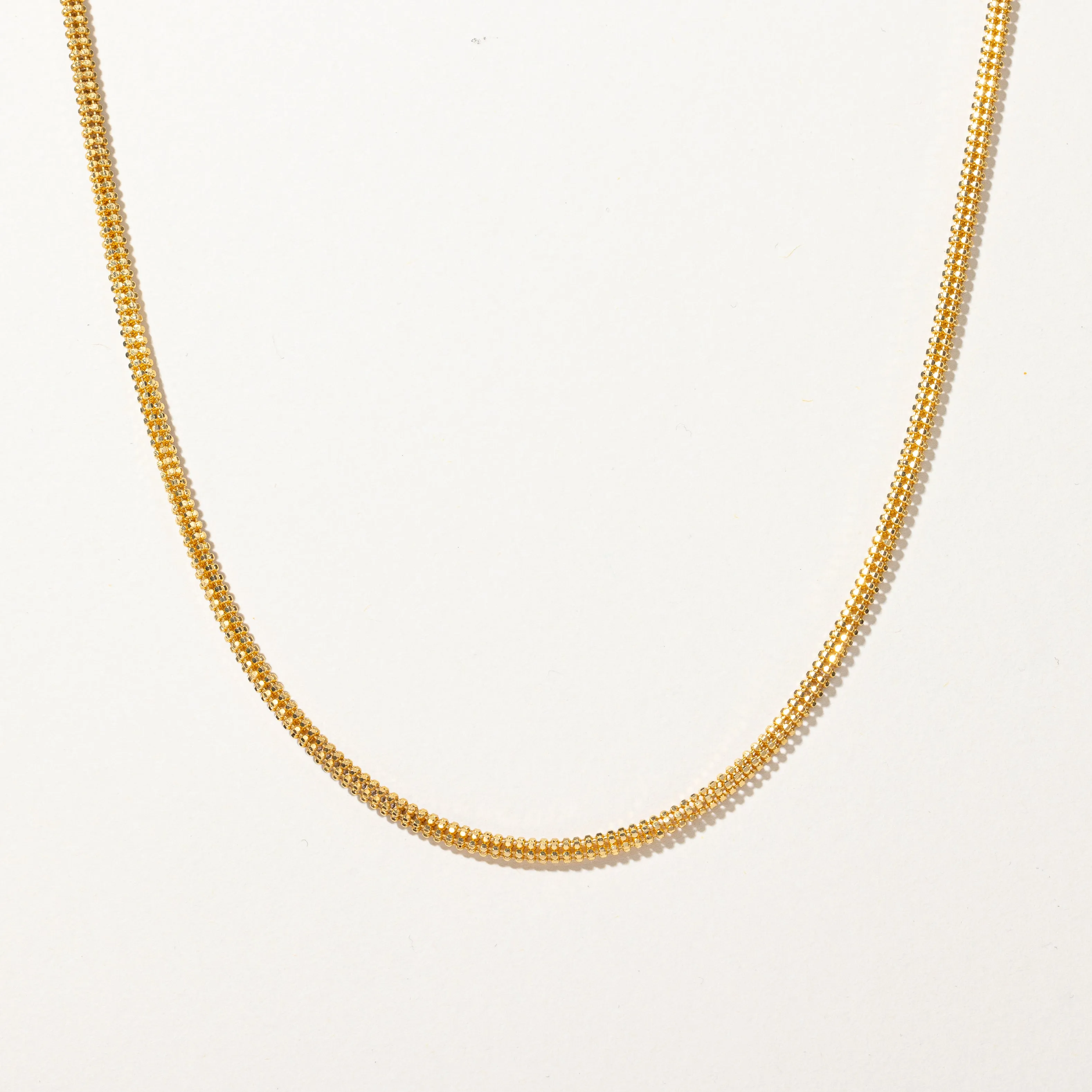 Casual Accent Fashion Pairing 22k Yellow Gold Fancy Chain | 21.5" |