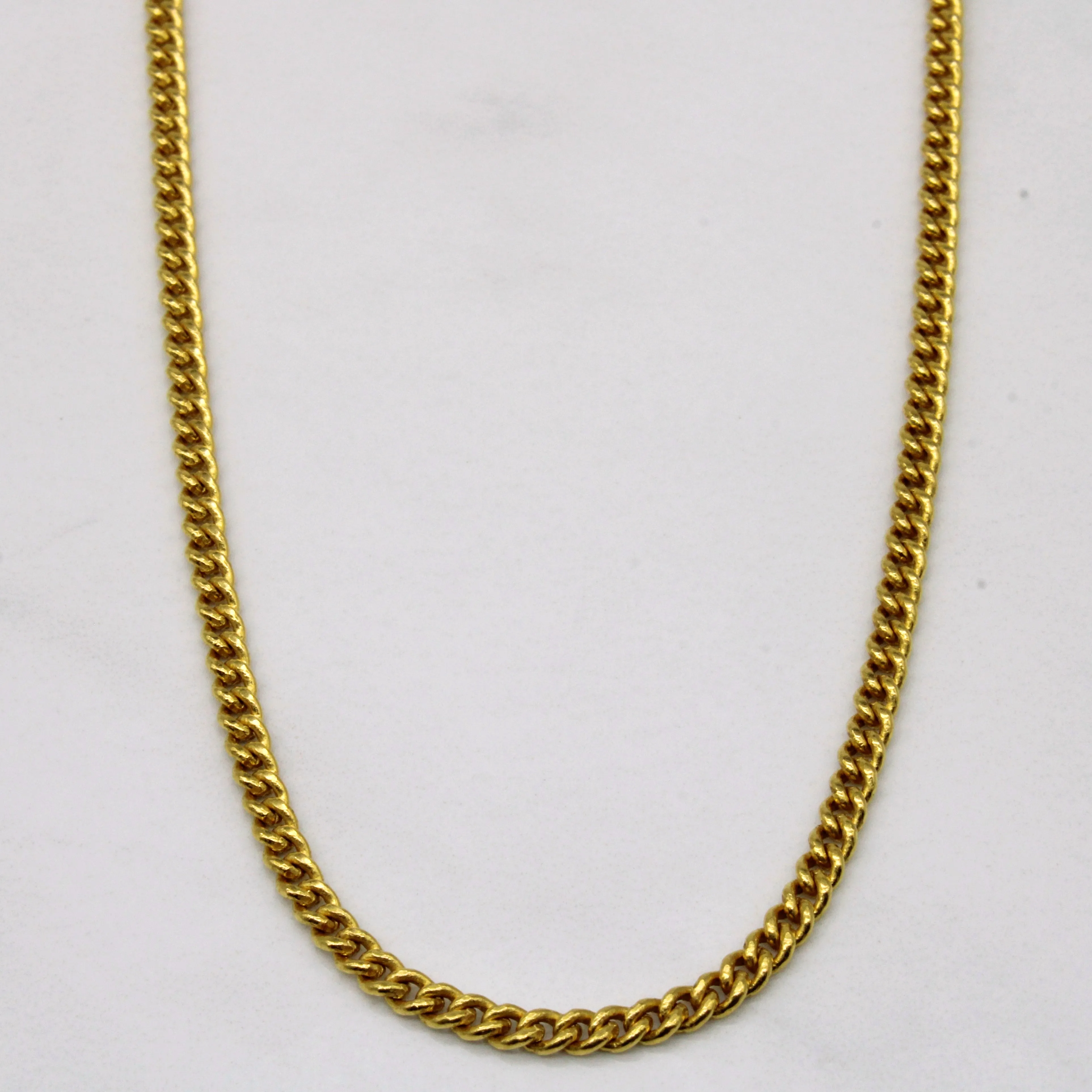 24k Yellow Gold Chain | 20" | Petite Glam