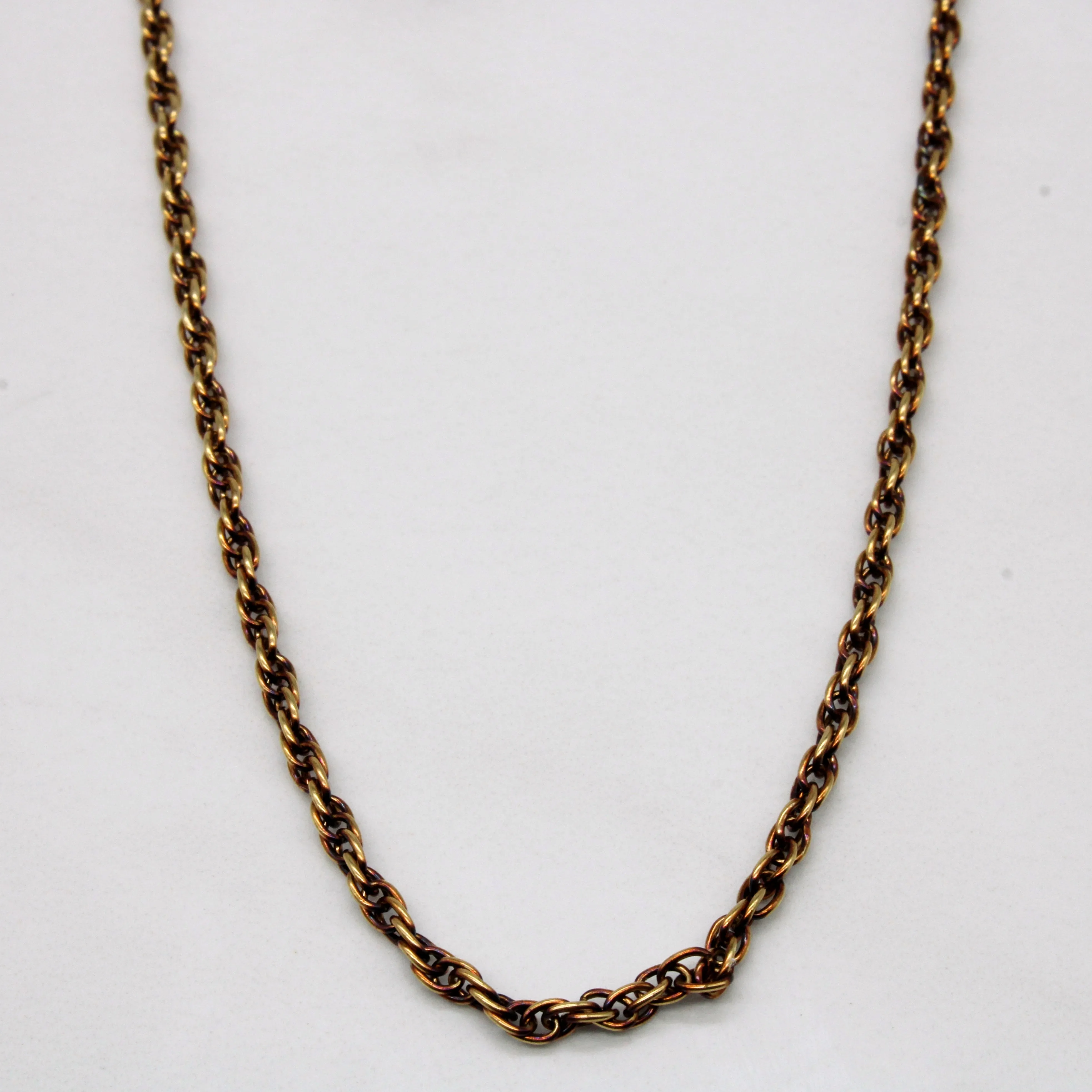 9k Yellow Gold Prince of Wales Chain | 22" | Glamorous Design Stylish Choice