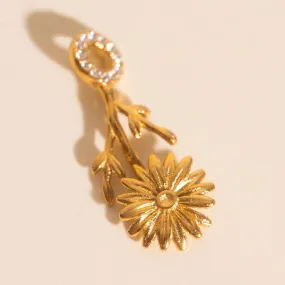 April Daisy Birth Flower Necklace Charm Pretty Item