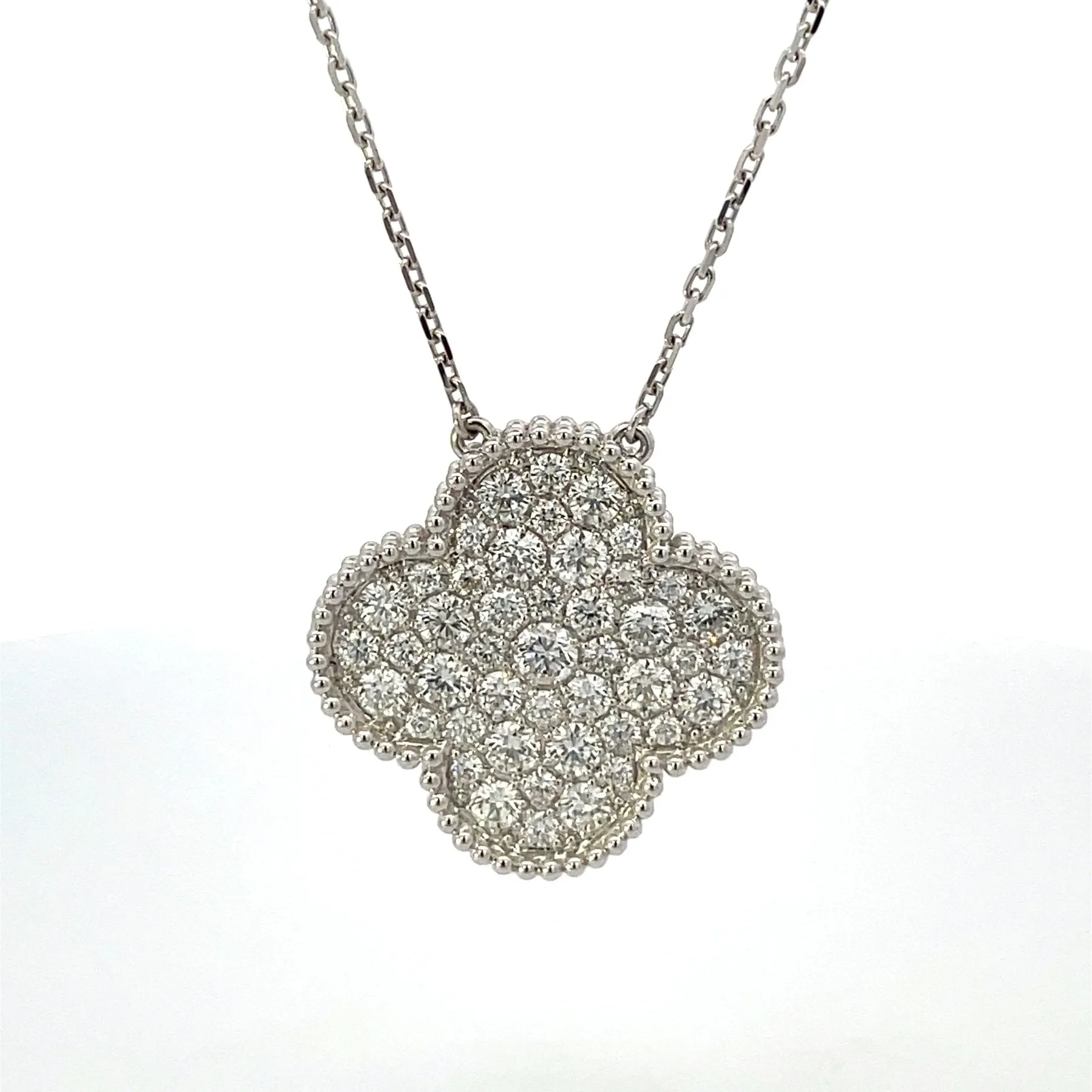 'Van Cleef & Arpels' Magic Alhambra Necklace | 16" | Refined Craft Charming Jewelry Pieces
