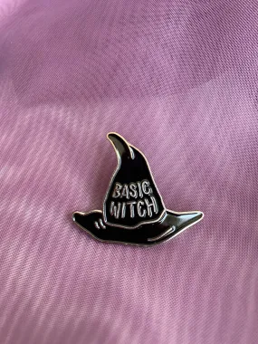 Everyday Accent Basic Witch Pin Badge