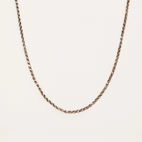 9k Yellow Gold Necklace | 18" | Refined Taste