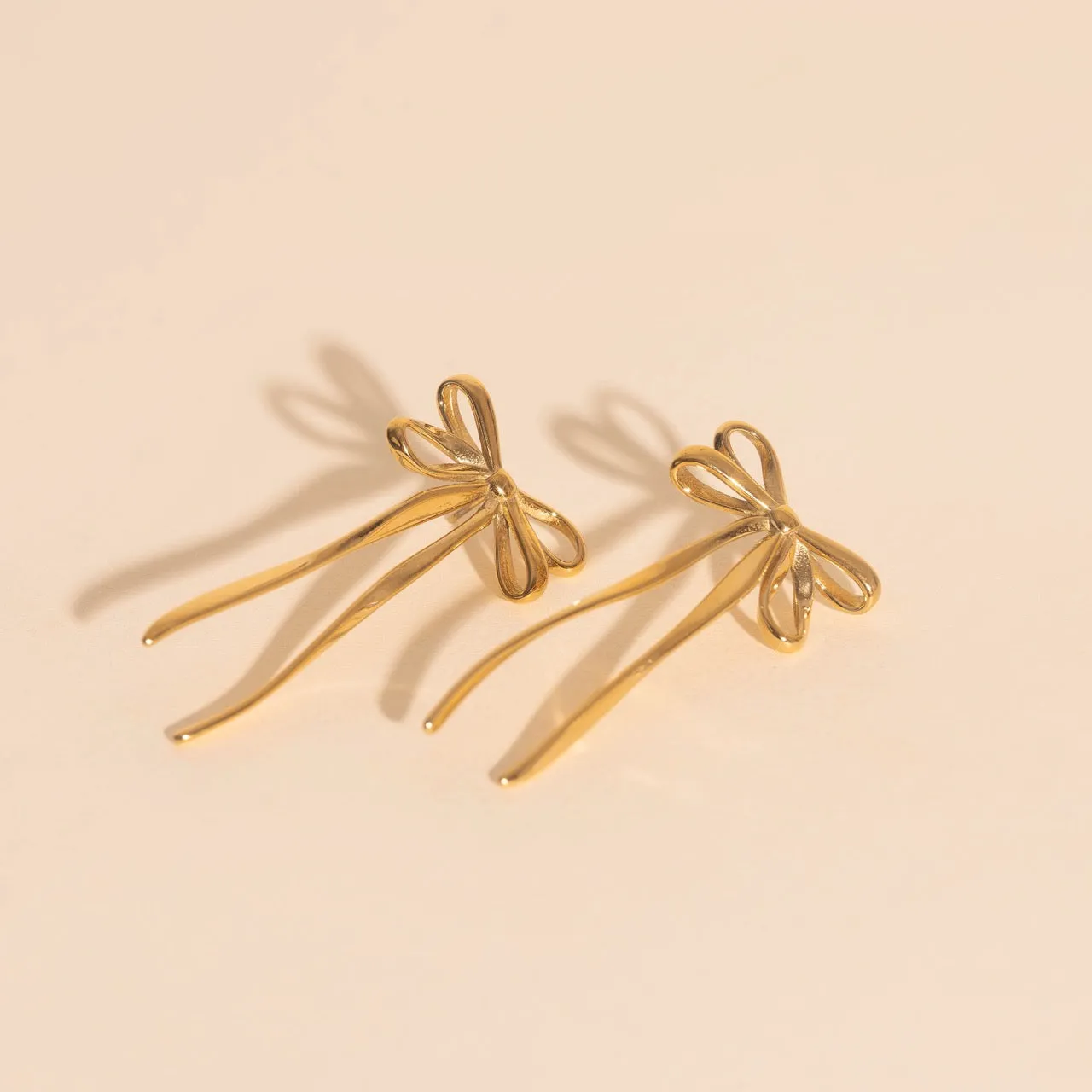 Bowknot Stud Earrings Timeless Accessory Contemporary accessory