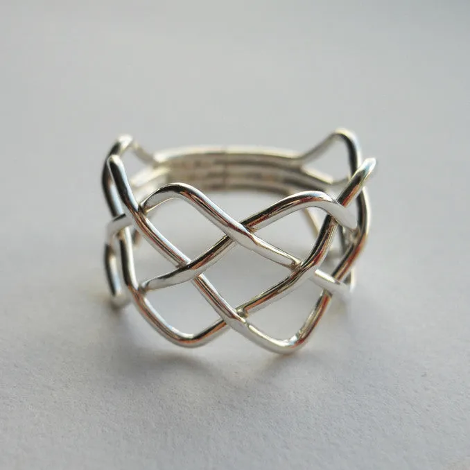 Fine Craftsmanship Braid Ring