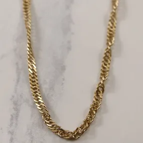 Radiant Accessories 10k Yellow Gold Singapore Chain | 25" |