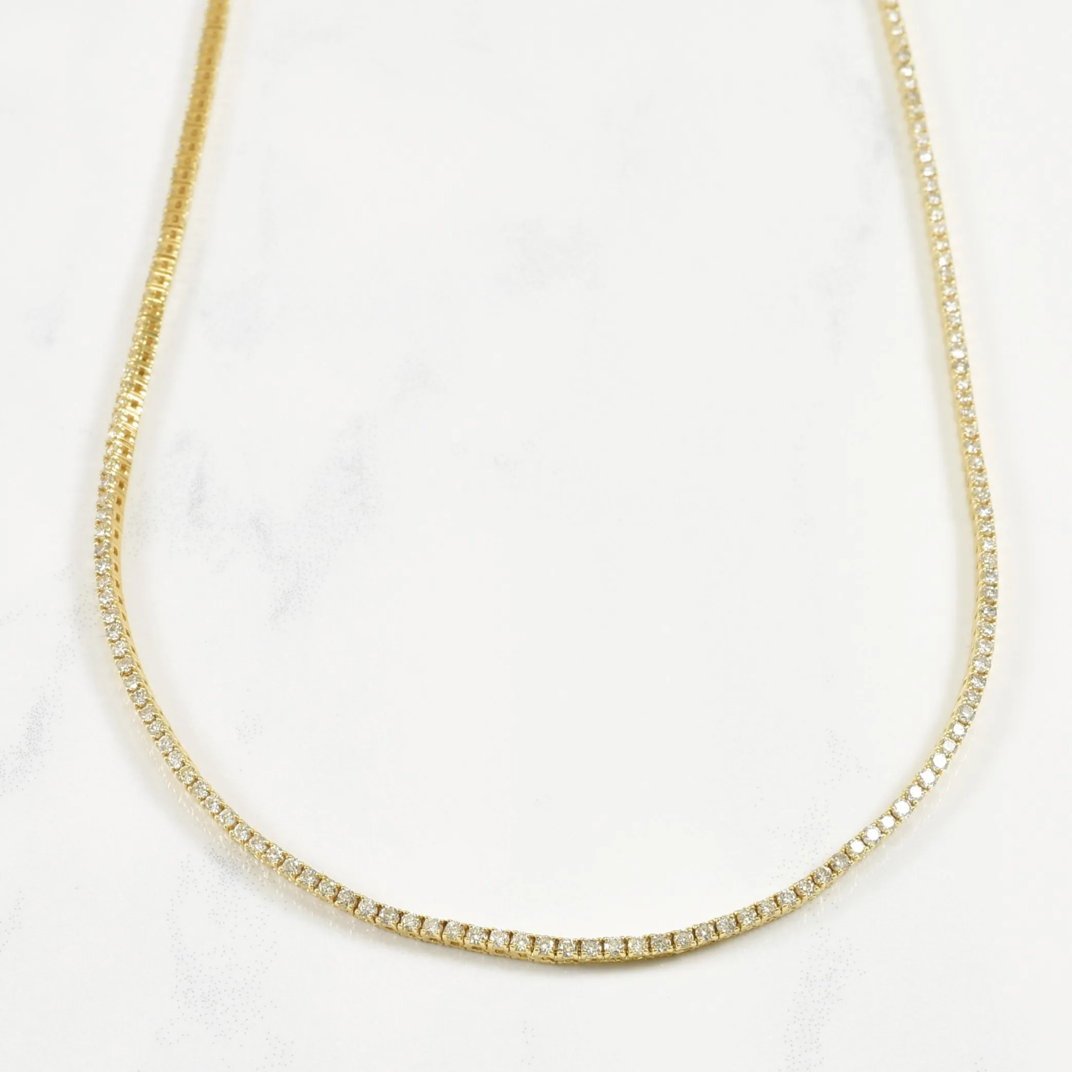Diamond Bar Necklace | 5.00ctw | 18.25" | Timeless Accent