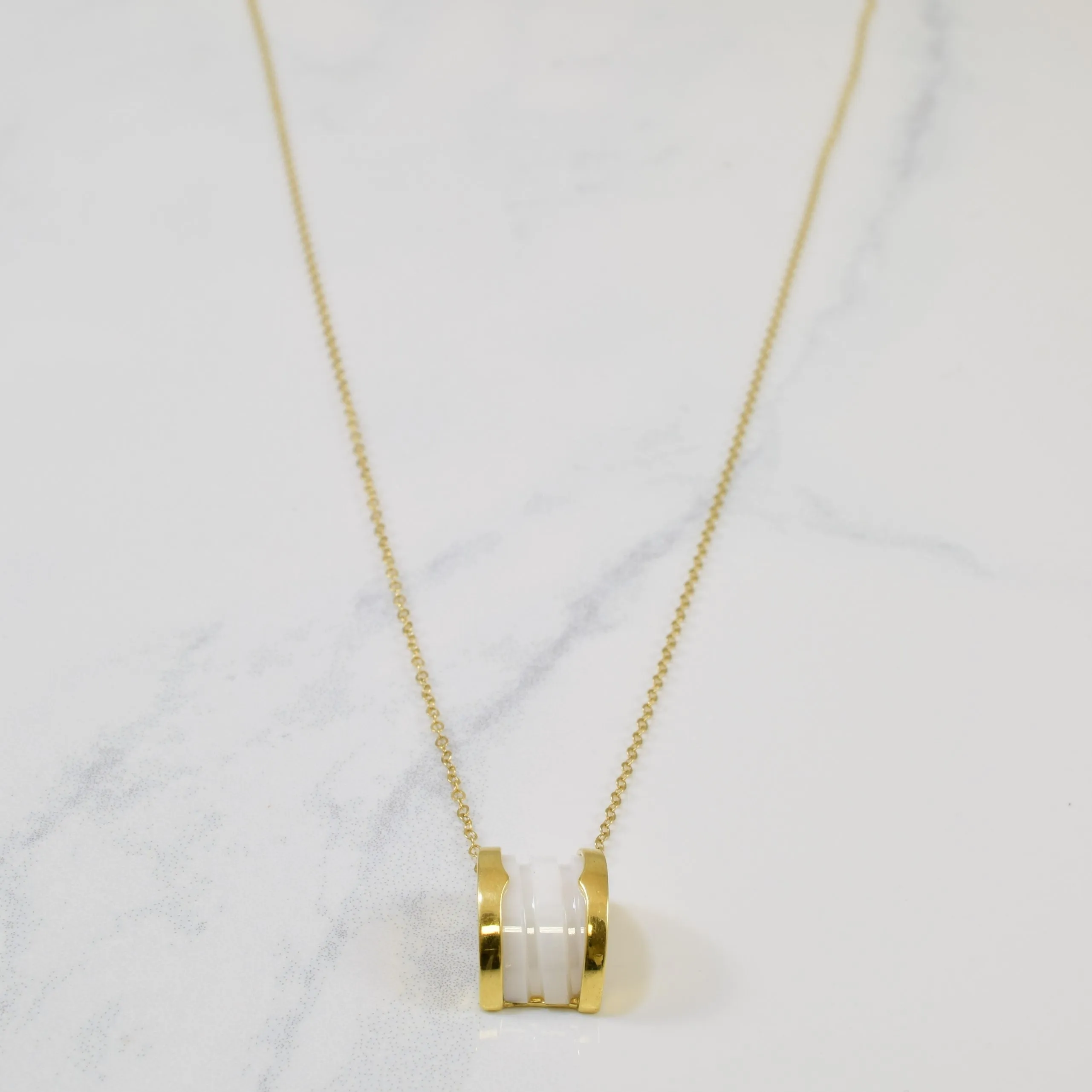 BVLGARI' B.zero1 Necklace Dazzling Style Glam Night