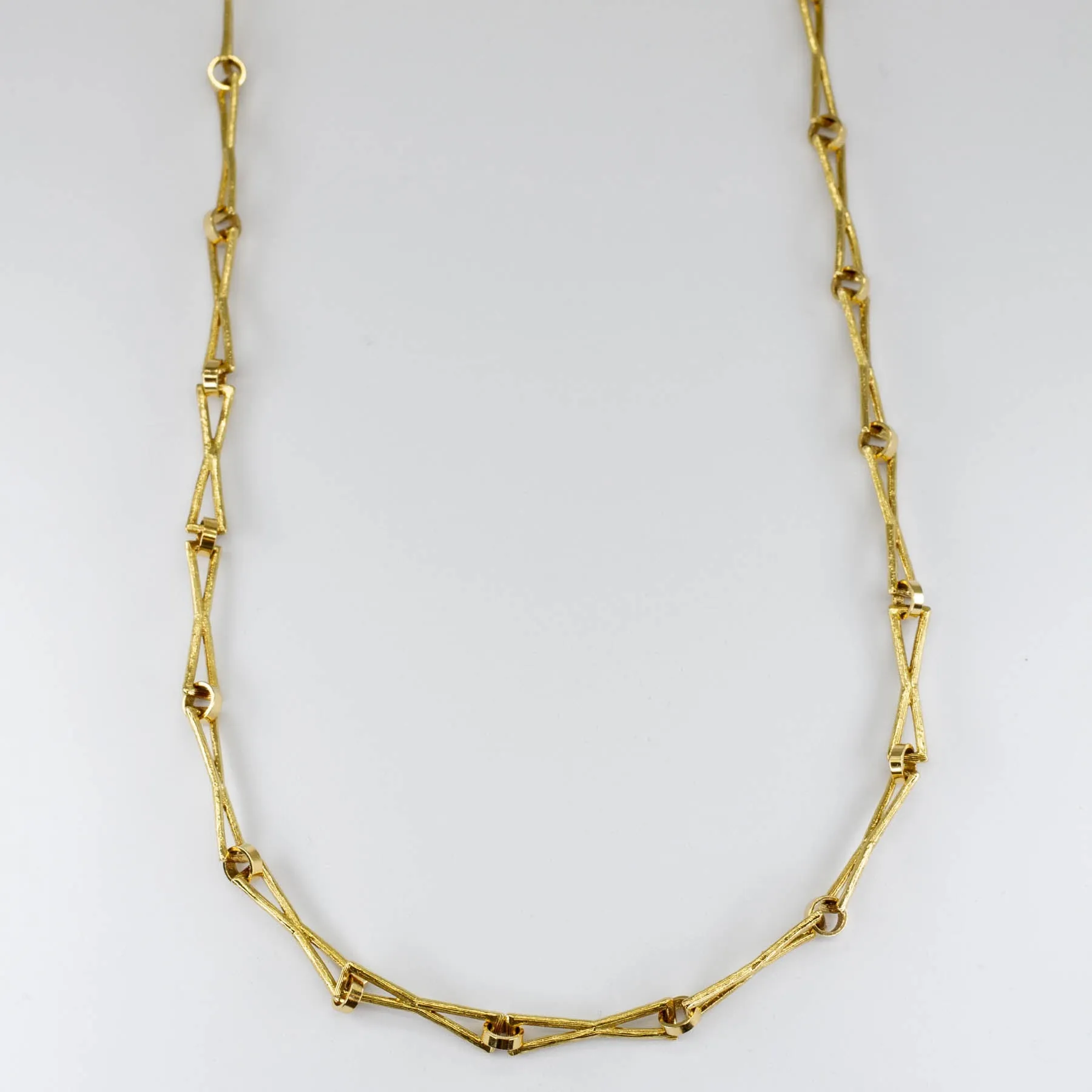 Shiny Gems 'Cavelti' 18k Gold Necklace | 32"