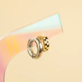 Checkered Chunky Stack Pack (2 Pack) Elegant Style