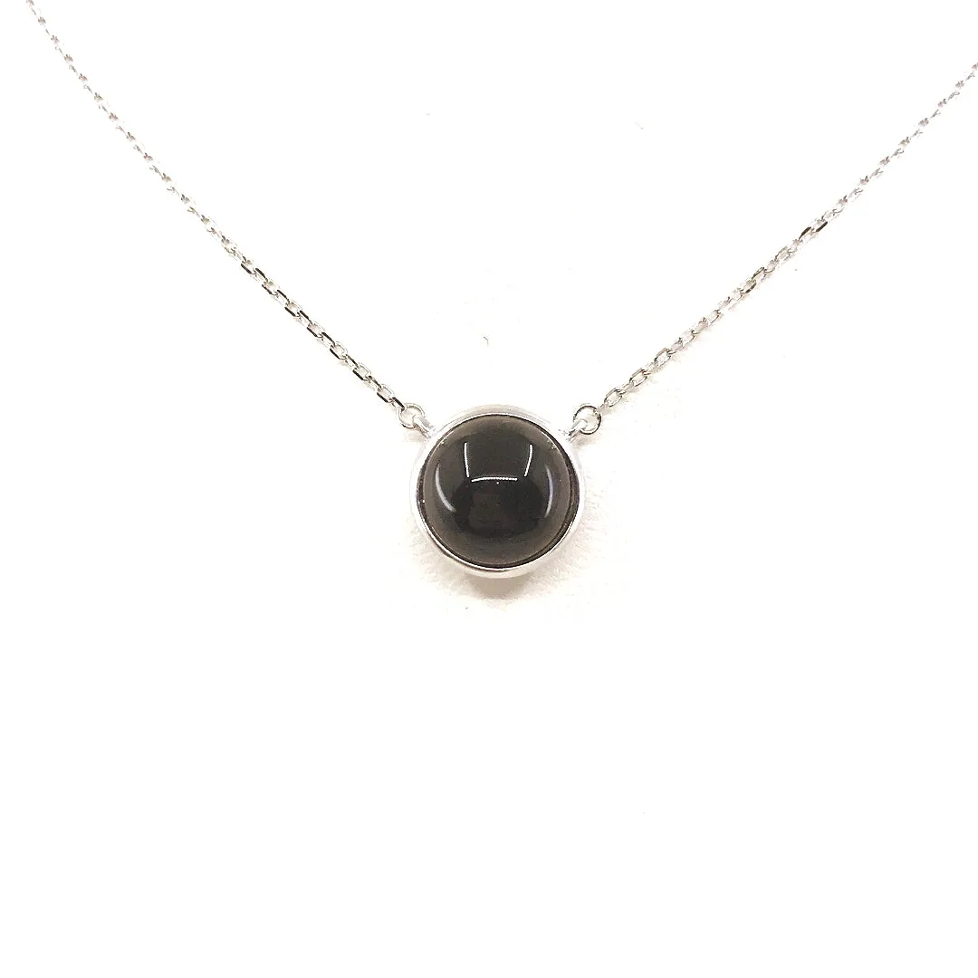 Sterling Silver Solitaire Necklace Chic Present