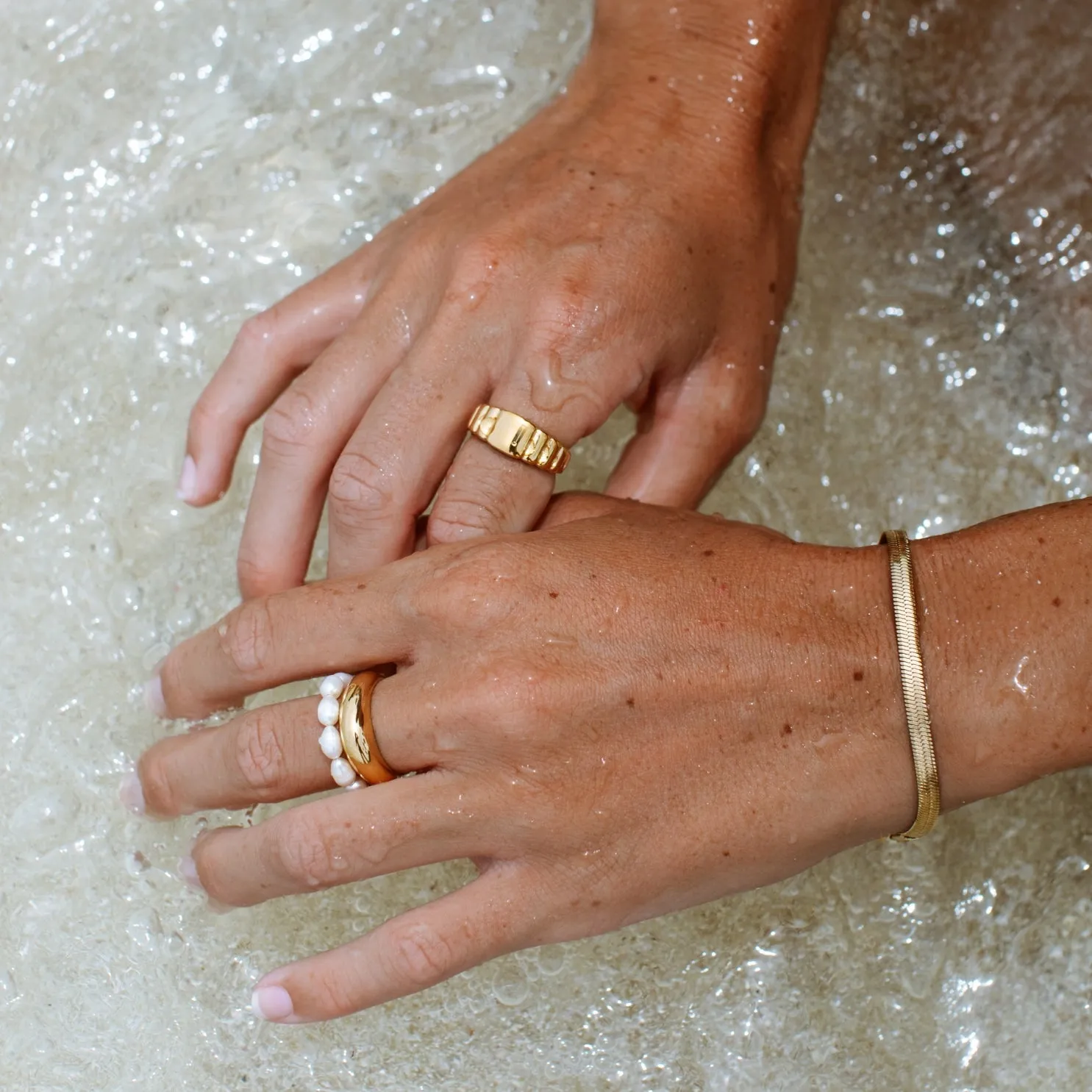 Style Evolution Vintage Memento Chunky Ring