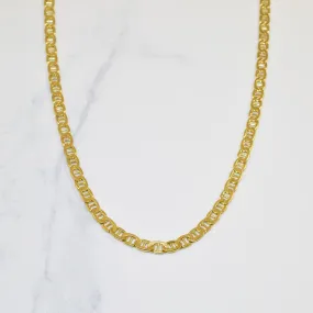 Statement Look Premium Piece 18k Yellow Gold Anchor Chain | 22" |