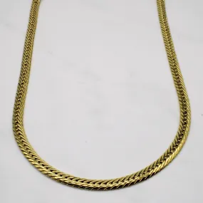 Night Spark Italian 18k Yellow Gold Chain | 18" |