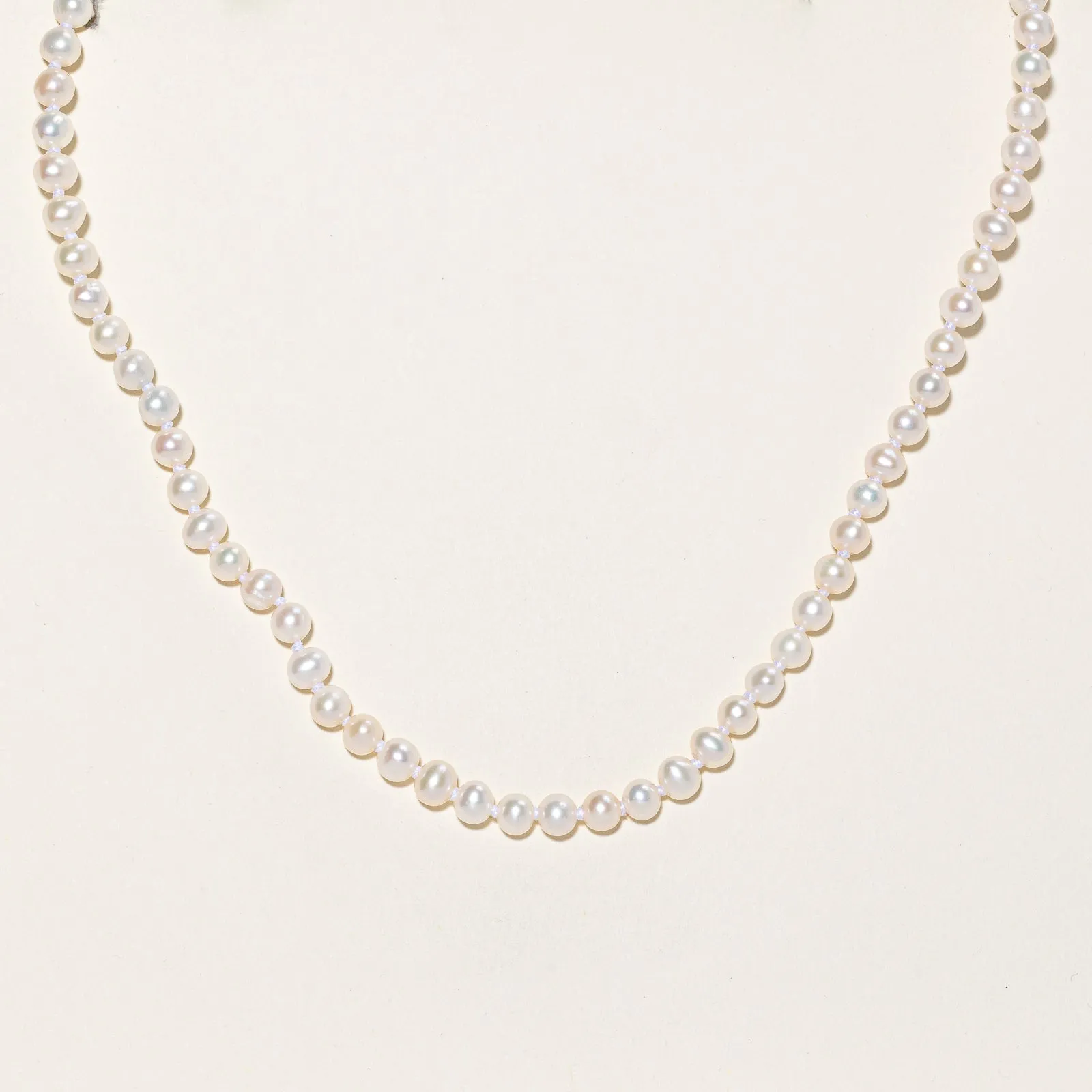 '100 Ways' Panache Pearl Necklace | 16" | Polished Details