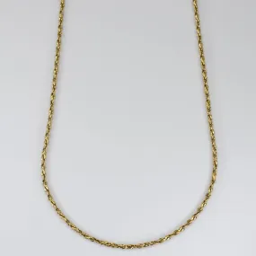 'Cavelti' 18k Gold Chain | 20" Statement Glow