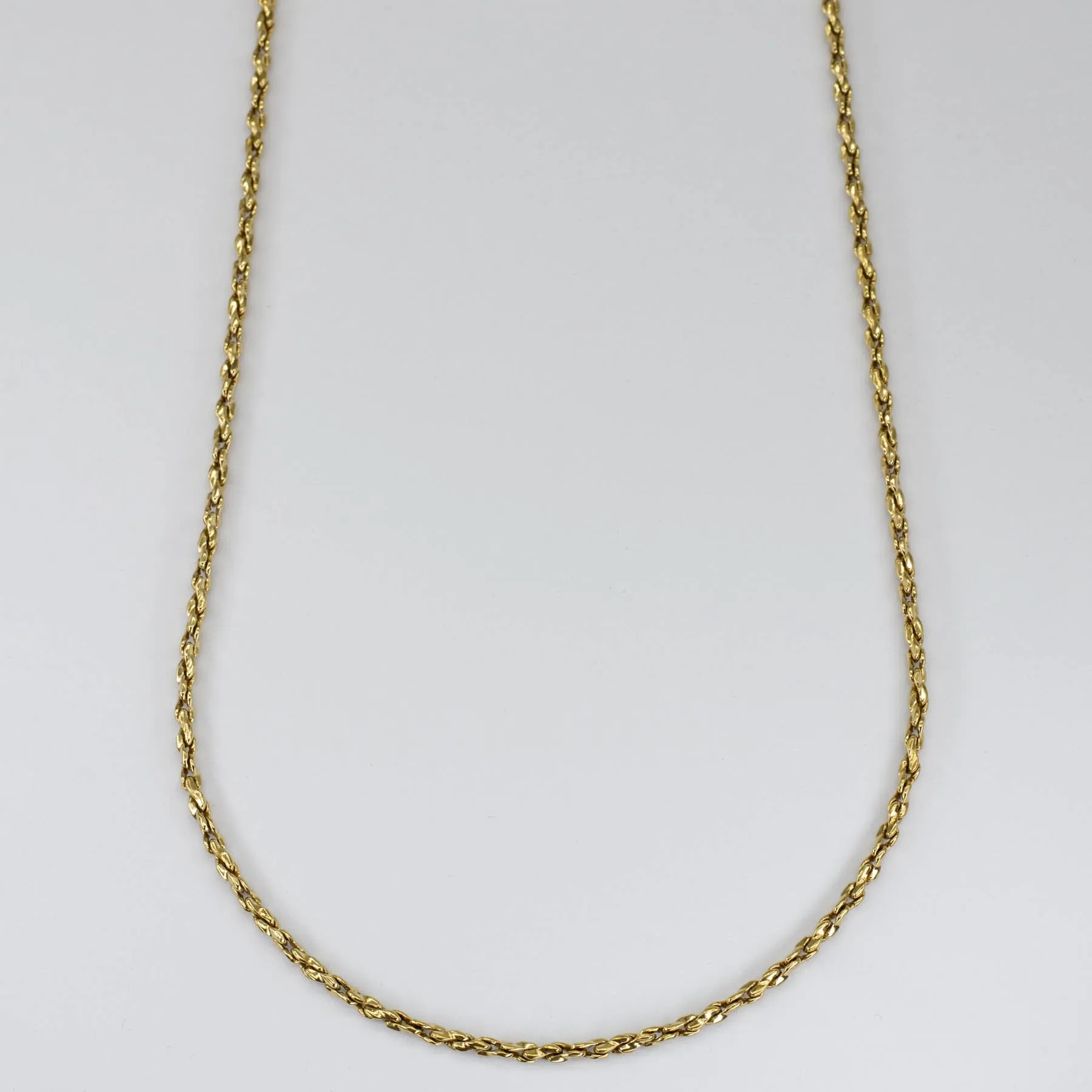 'Cavelti' 18k Gold Chain | 20" Statement Glow